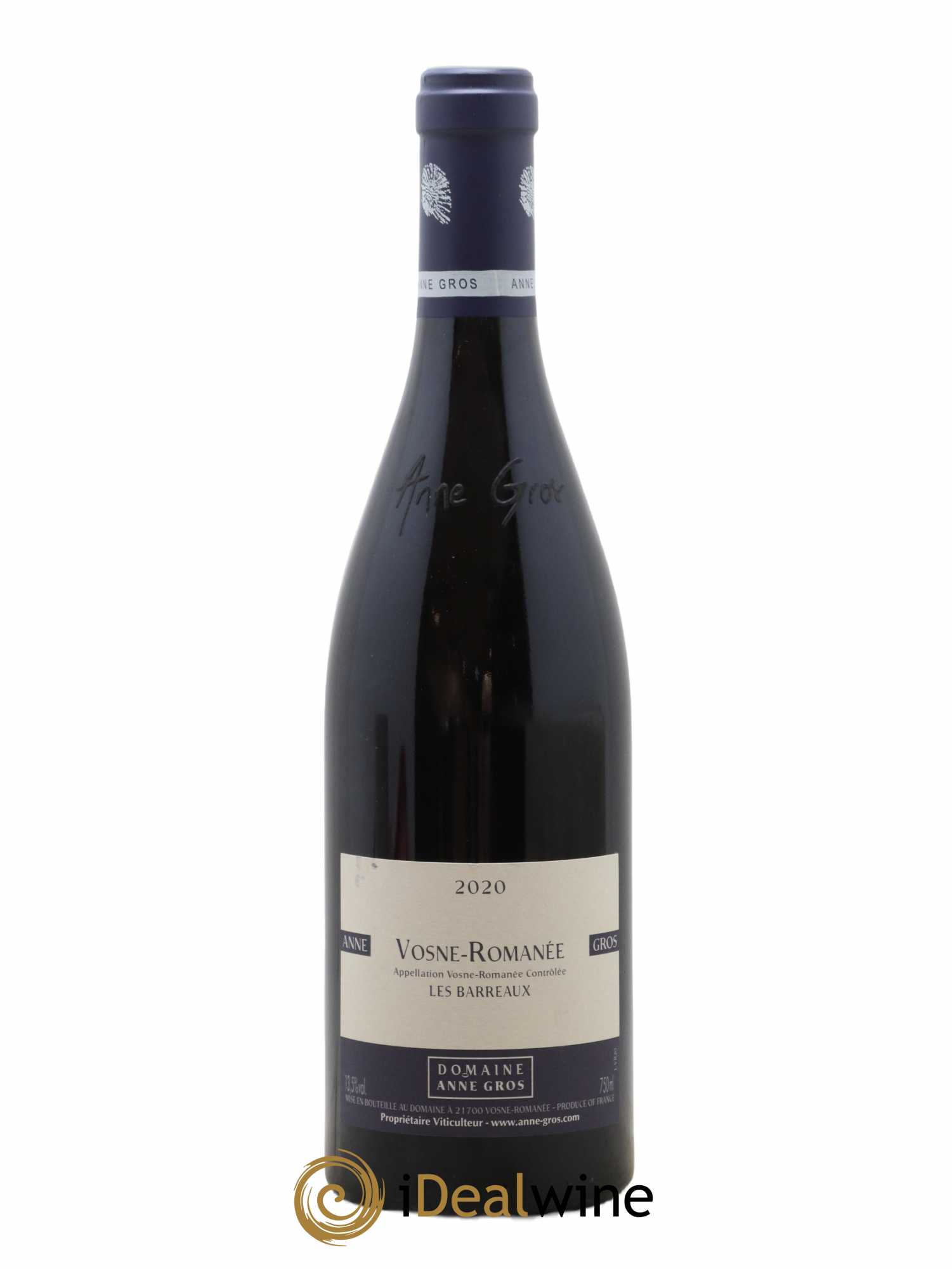 Vosne-Romanée Les Barreaux Anne Gros 2020 - Posten von 1 Flasche - 0