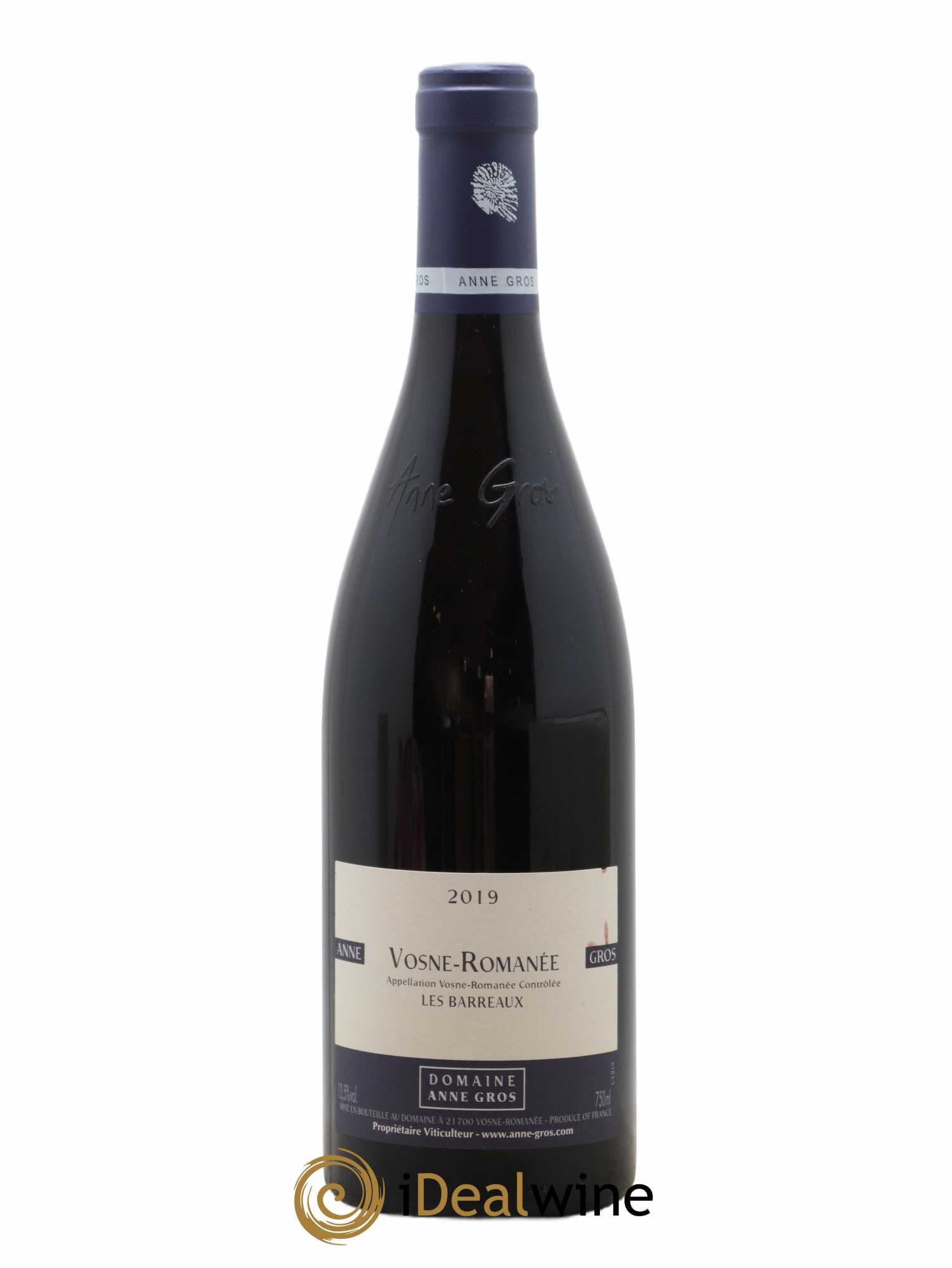 Vosne-Romanée Les Barreaux Anne Gros 2019 - Lot de 1 bouteille - 0