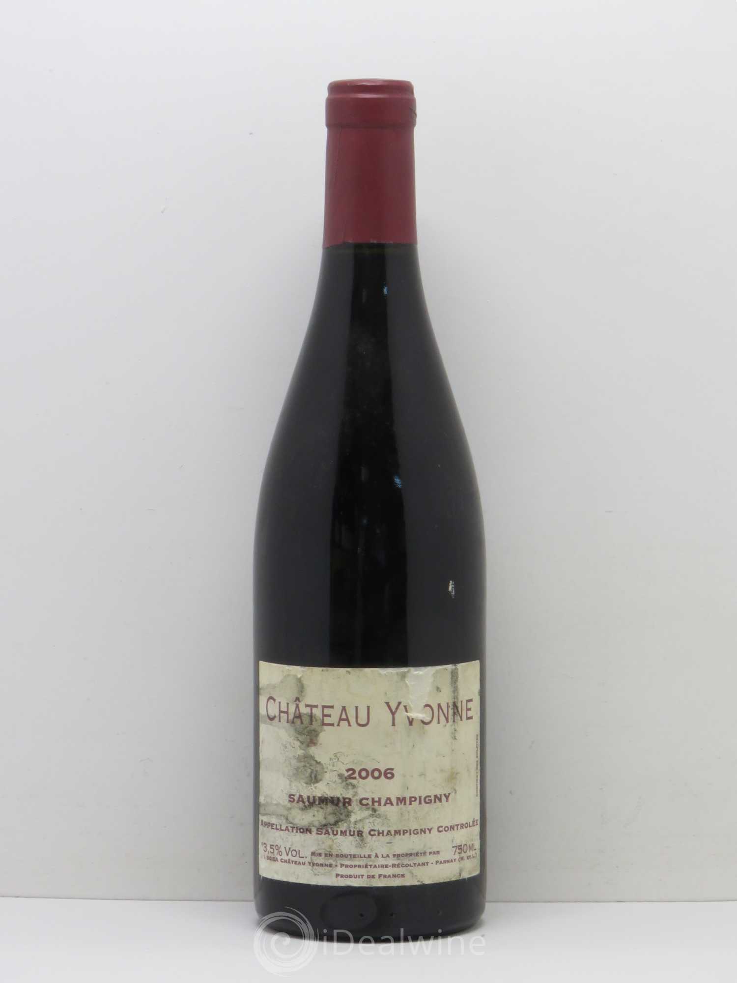 Saumur-Champigny Château Yvonne 2006 - Lot de 1 bouteille - 0