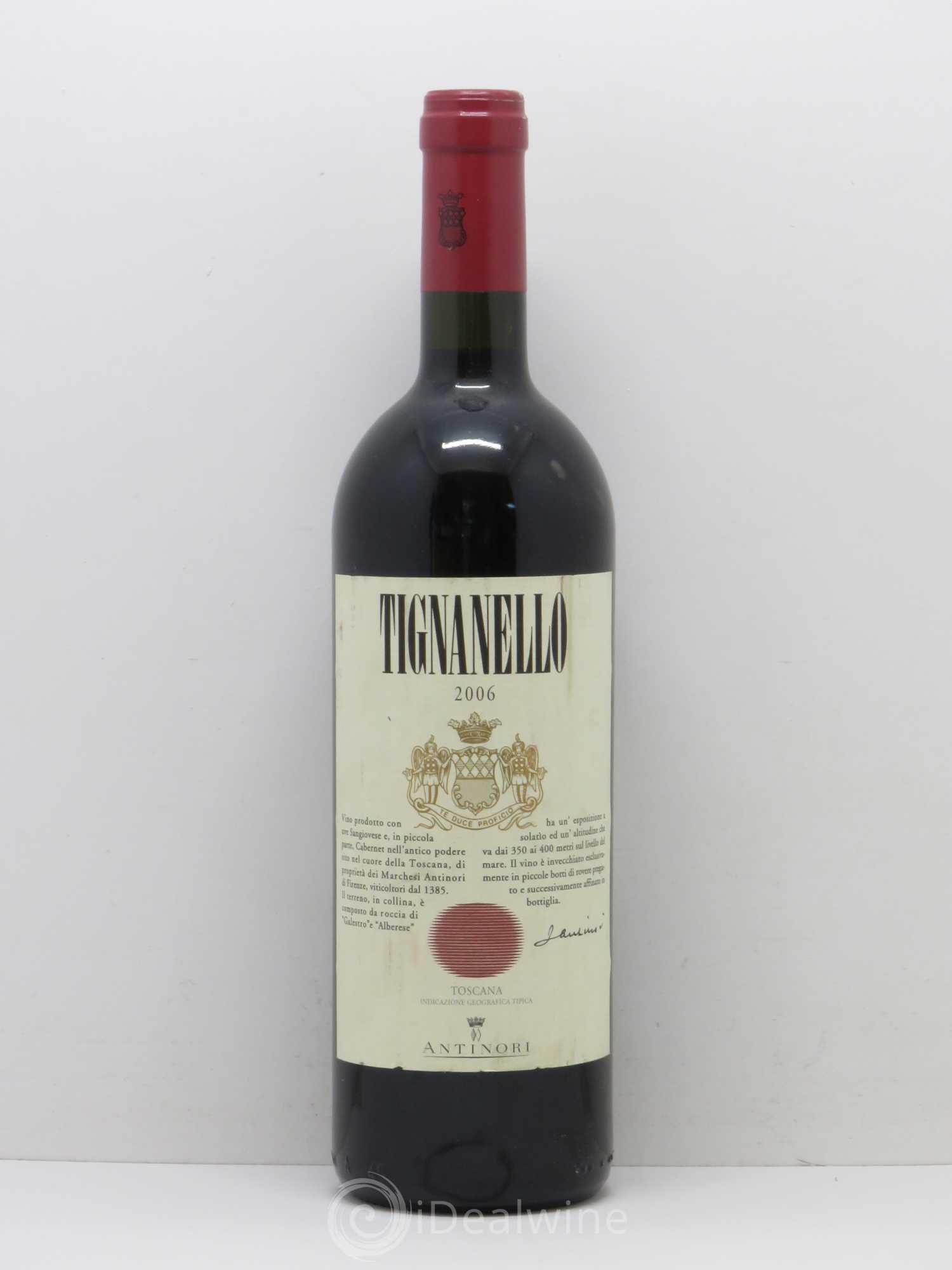 Italie Tignanello 2006 - Lot de 1 bouteille - 0