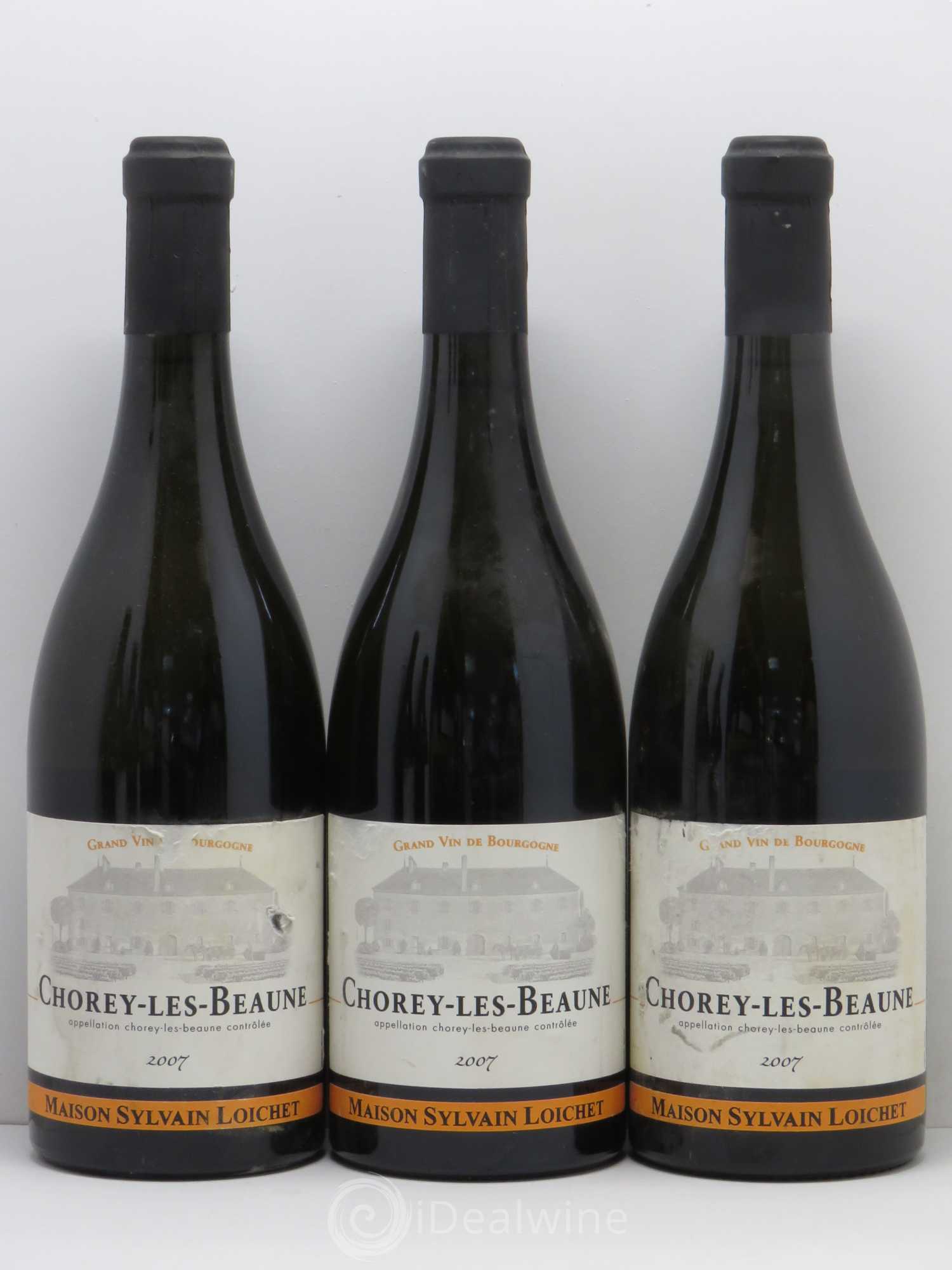 Bourgogne Chorey lès Beaune Sylvain Loichet (sans prix de réserve) 2007 - Lot de 6 bouteilles - 2