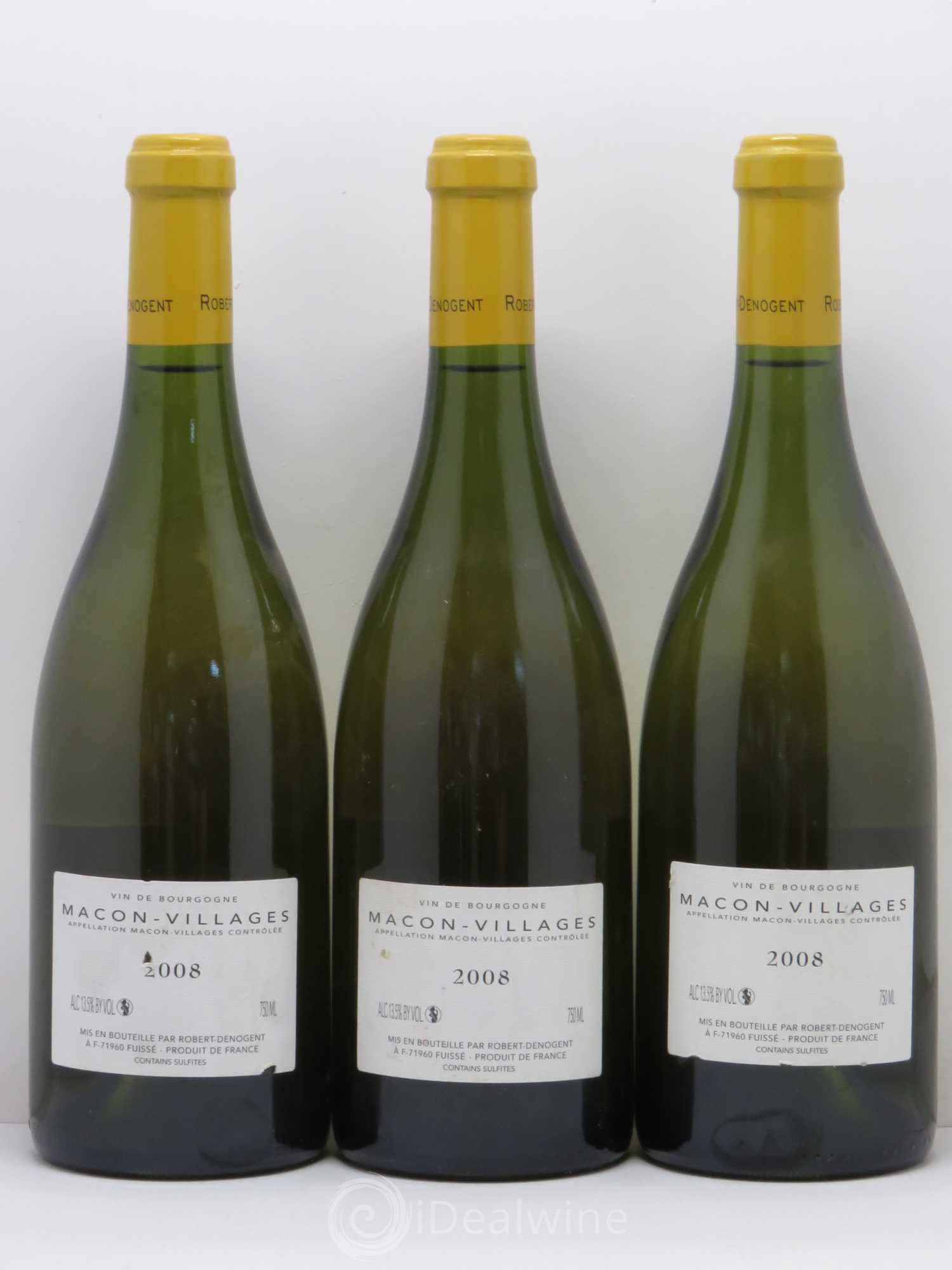 Mâcon Denogent les taches (sans prix de réserve) 2008 - Posten von 6 Flaschen - 2