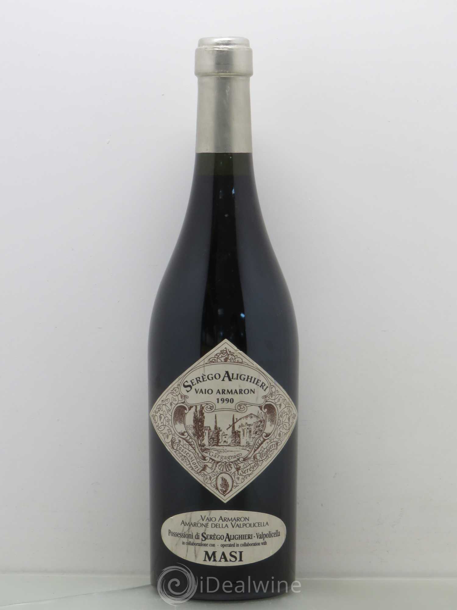 Amarone della Valpolicella DOC Masi Serego Alighieri Vaio 1990 - Lot de 1 bouteille - 0