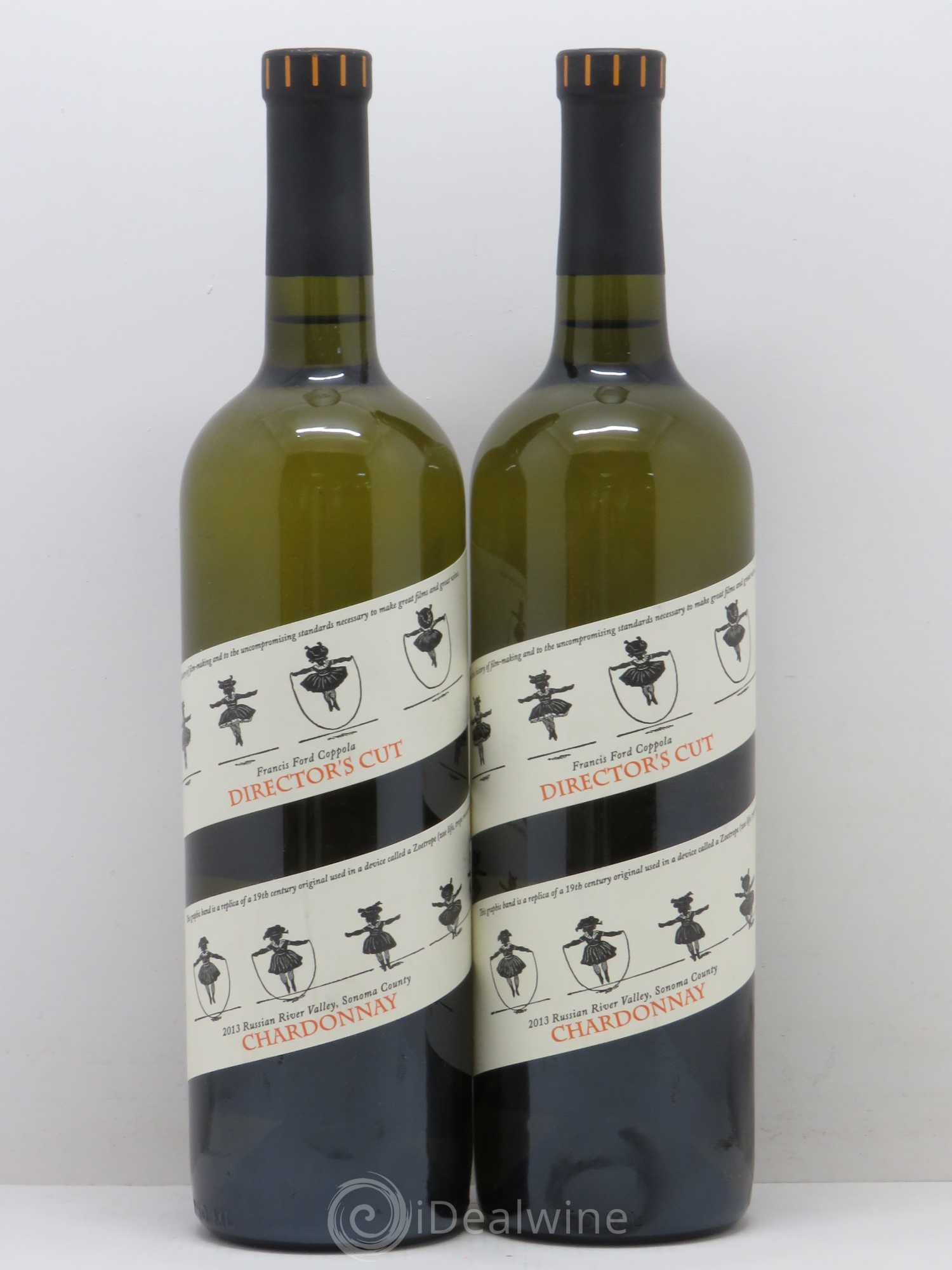 Divers Francis Ford Coppola Director's Cut Chardonnay 2013 - Posten von 2 Flaschen - 0