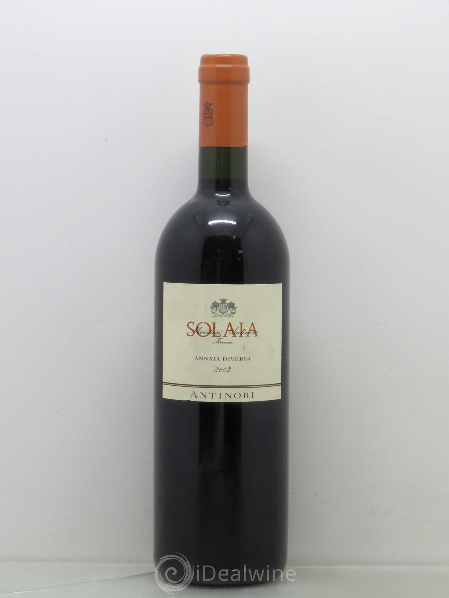 Italie Solaia 2002 - Posten von 1 Flasche - 0