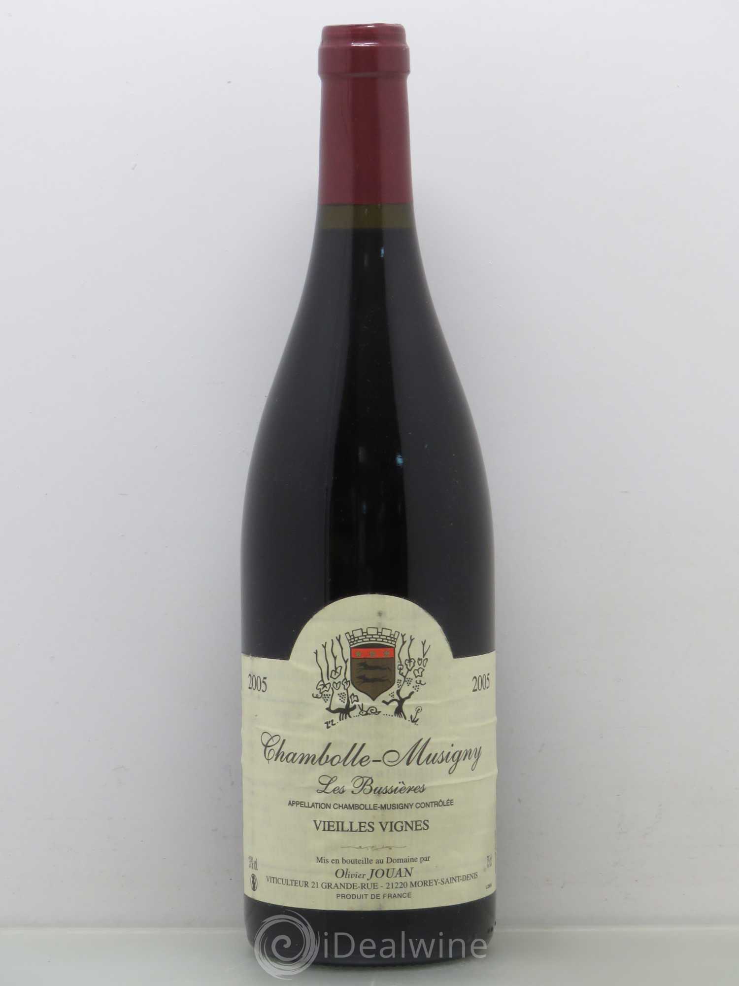 Chambolle-Musigny Les Bussières Olivier Jouan 2005 - Posten von 1 Flasche - 0