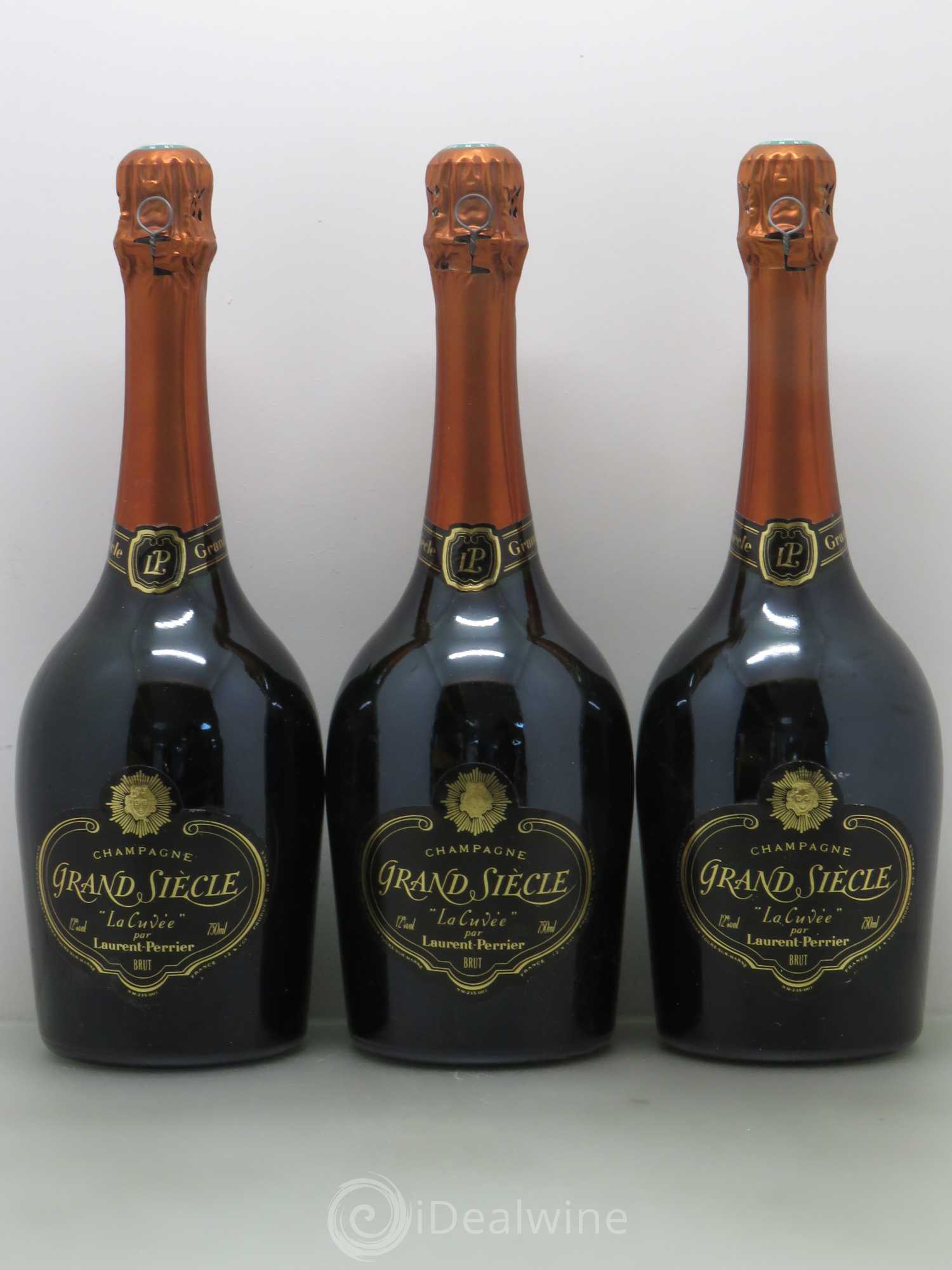 Grand Siècle Laurent Perrier - Lot de 3 bouteilles - 0