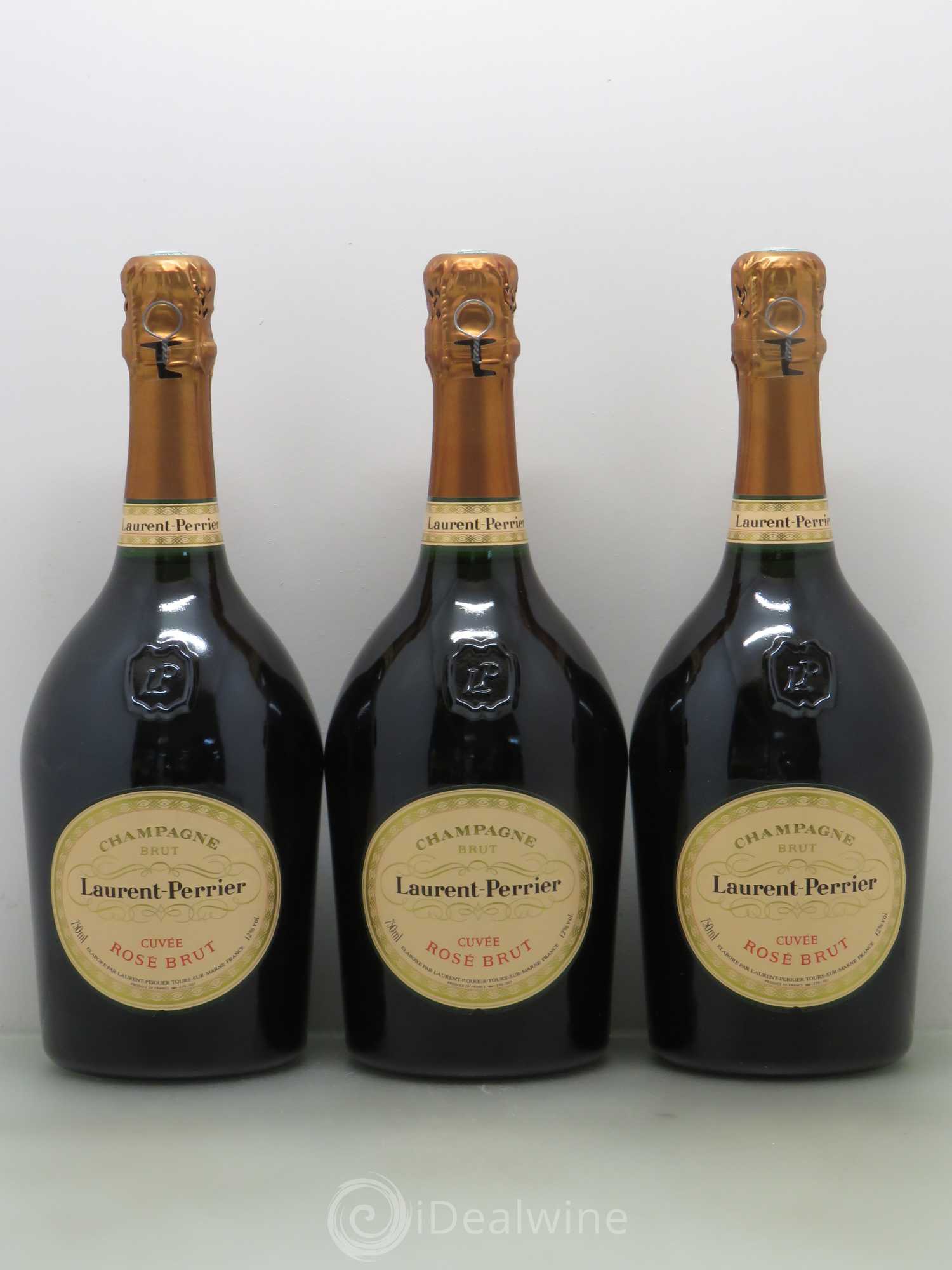 Rosé Brut Laurent Perrier - Lot de 3 bouteilles - 0