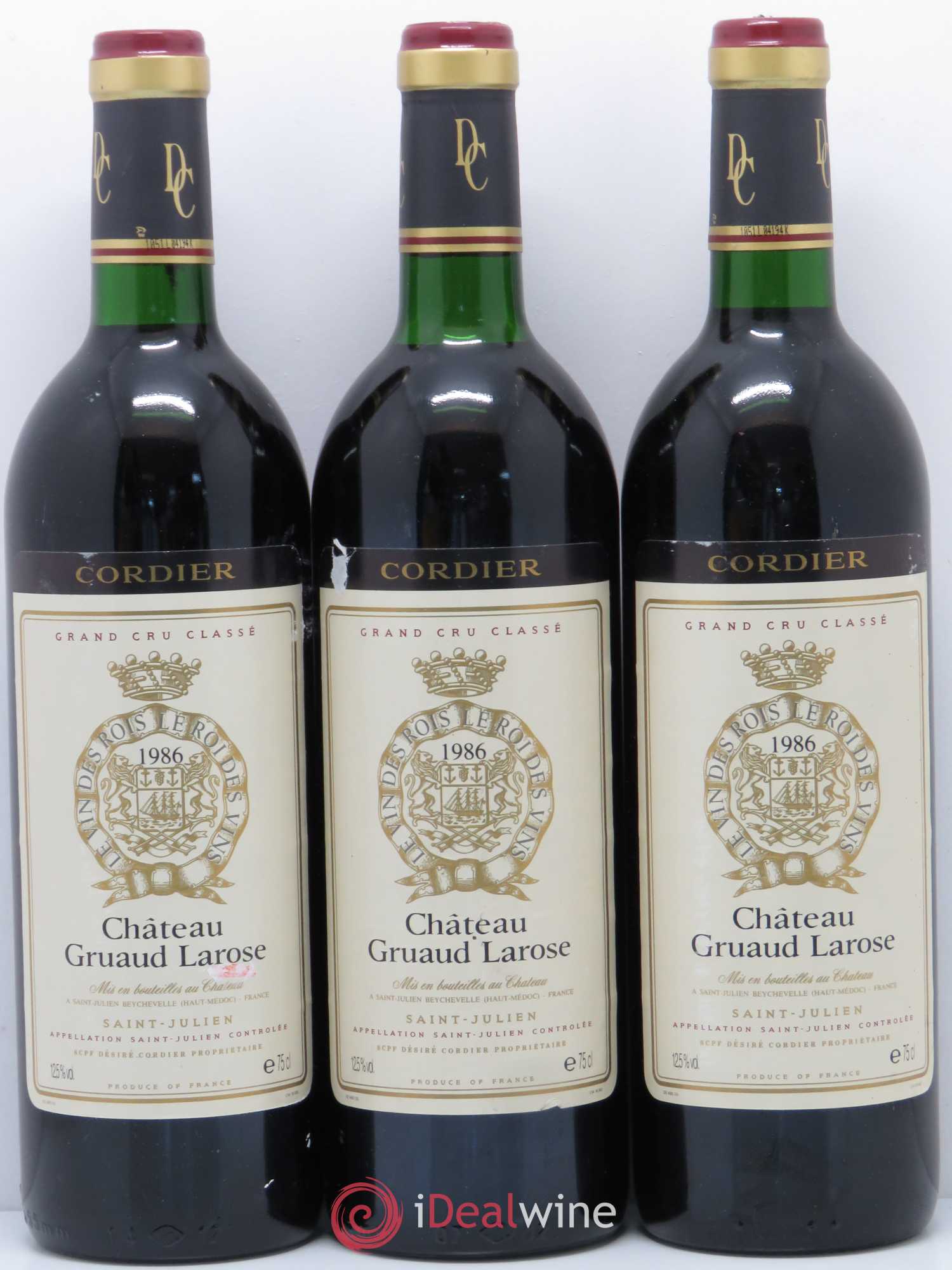 Château Gruaud Larose 2ème Grand Cru Classé 1986 - Lot de 6 bouteilles - 2