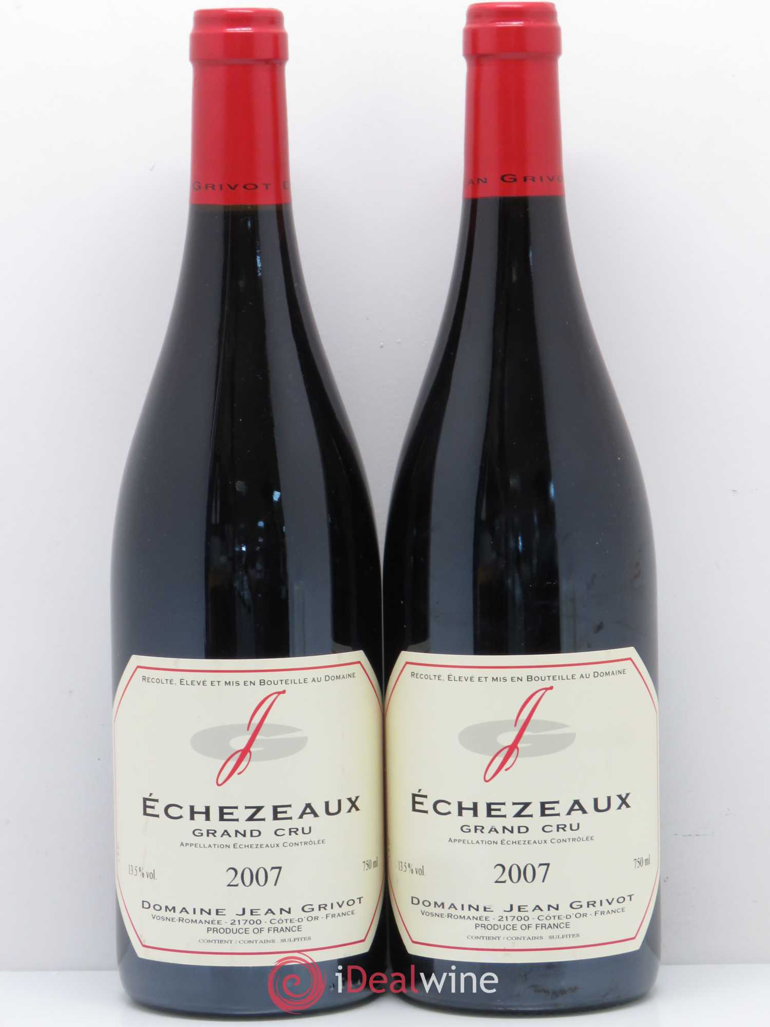Echezeaux Grand Cru Jean Grivot 2007 - Lot de 2 bouteilles - 0