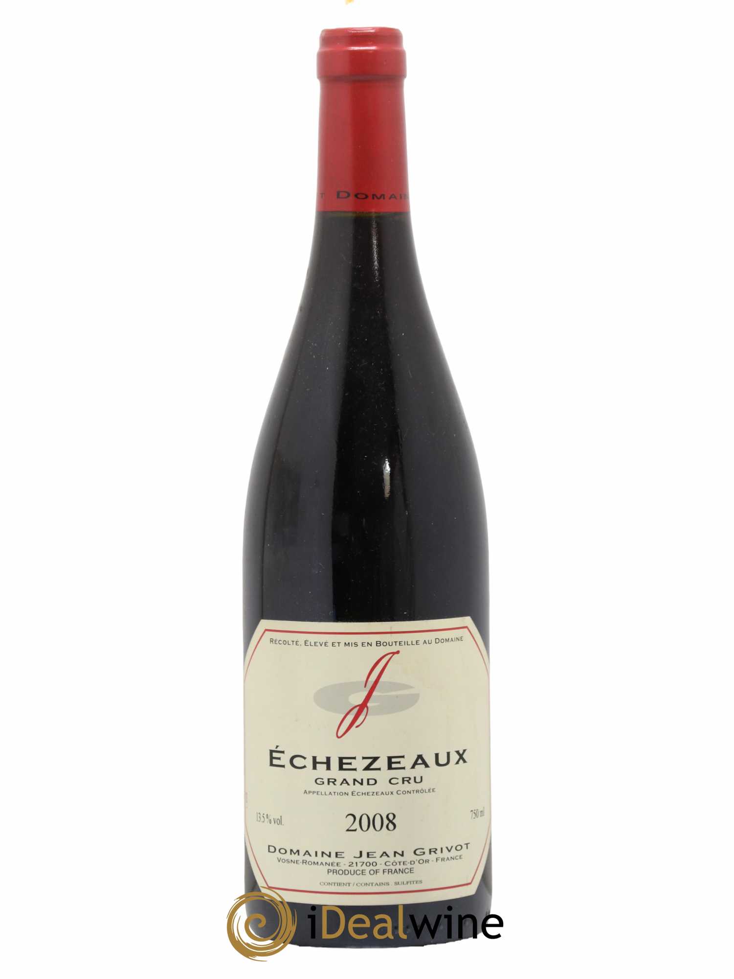 Echezeaux Grand Cru Jean Grivot 2008 - Lot de 1 bouteille - 0