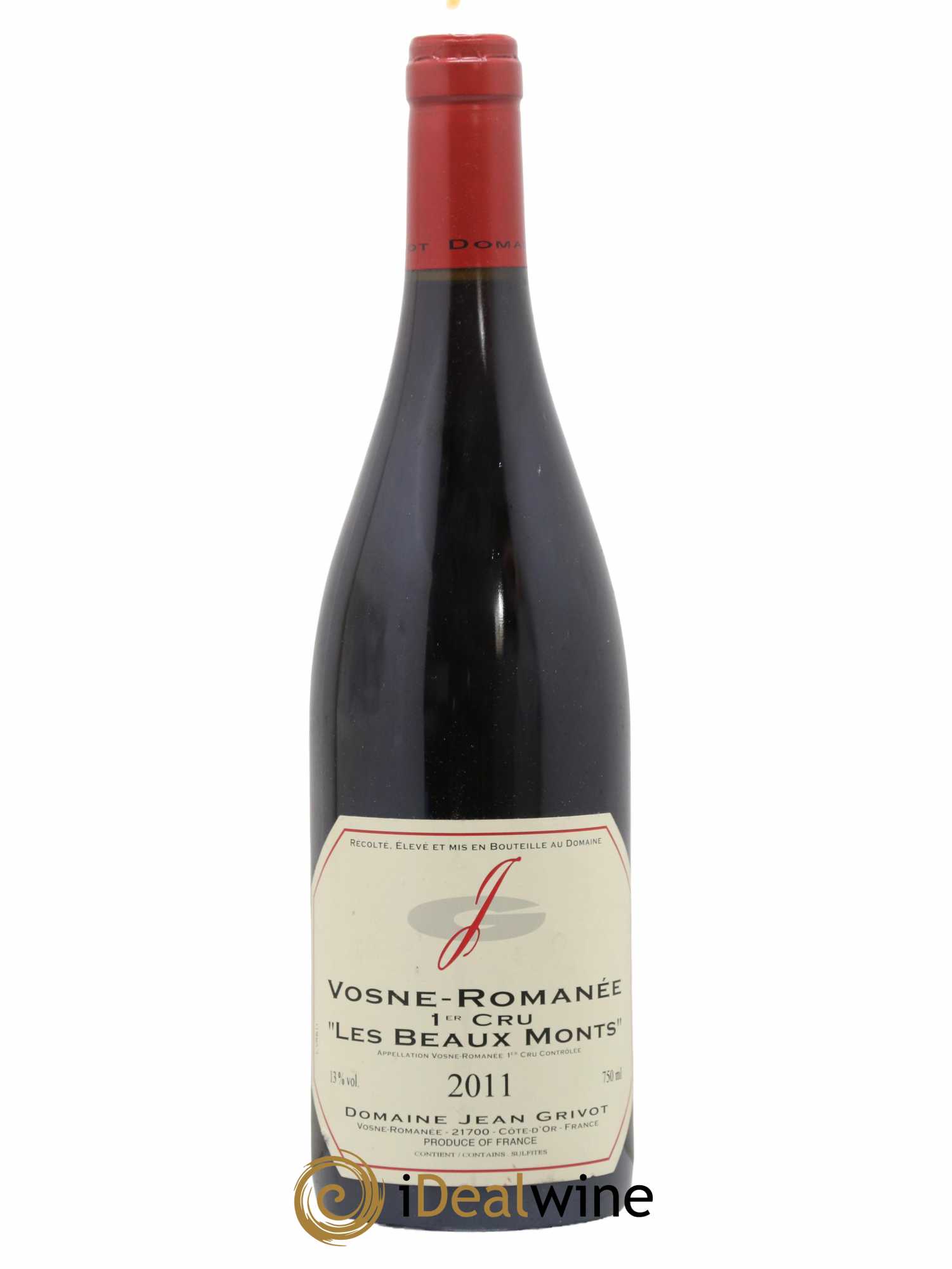 Vosne-Romanée 1er Cru Les Beaux-Monts Jean Grivot 2011 - Lot de 1 bouteille - 0