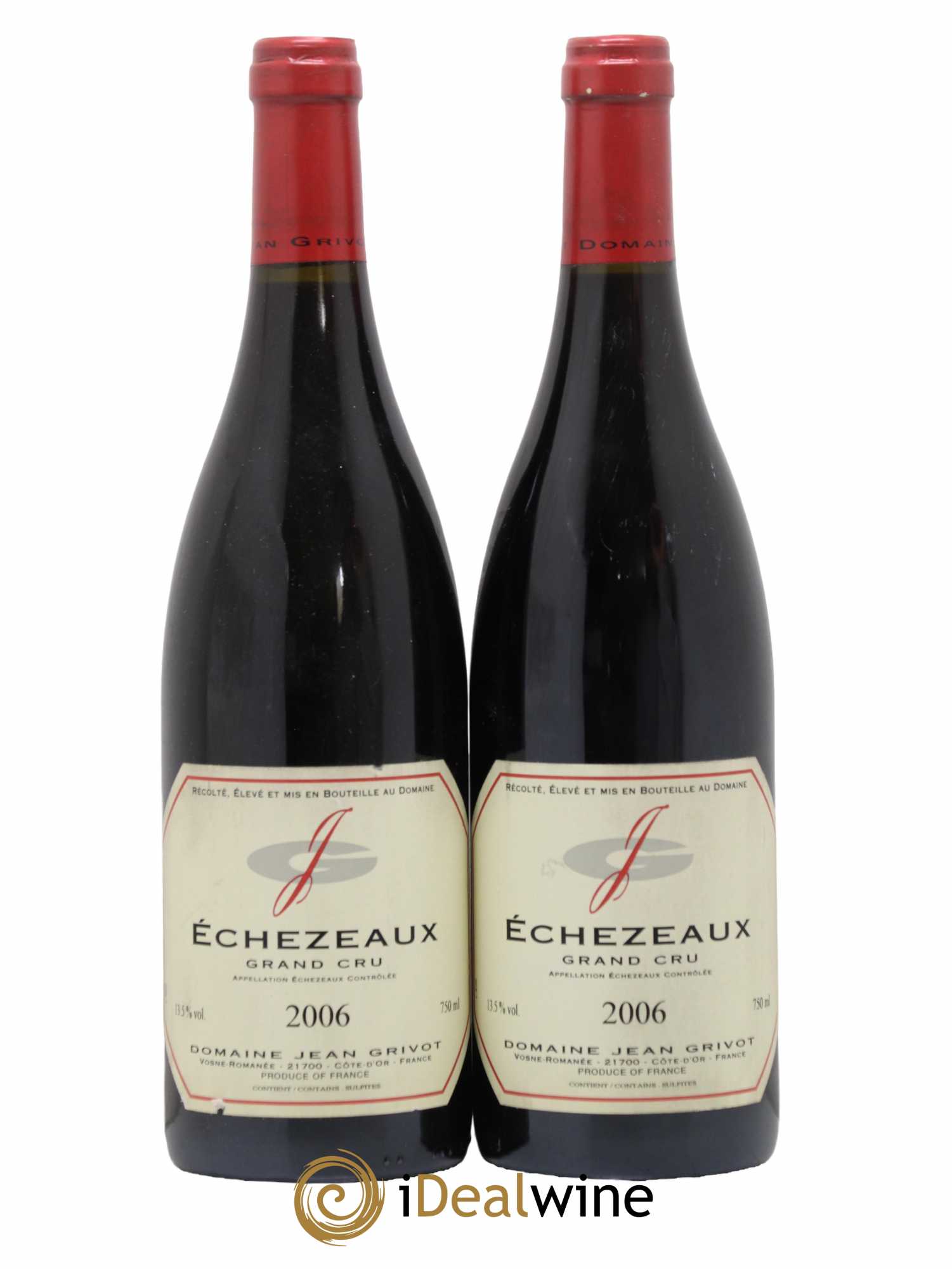 Echezeaux Grand Cru Jean Grivot 2006 - Lot de 2 bouteilles - 0