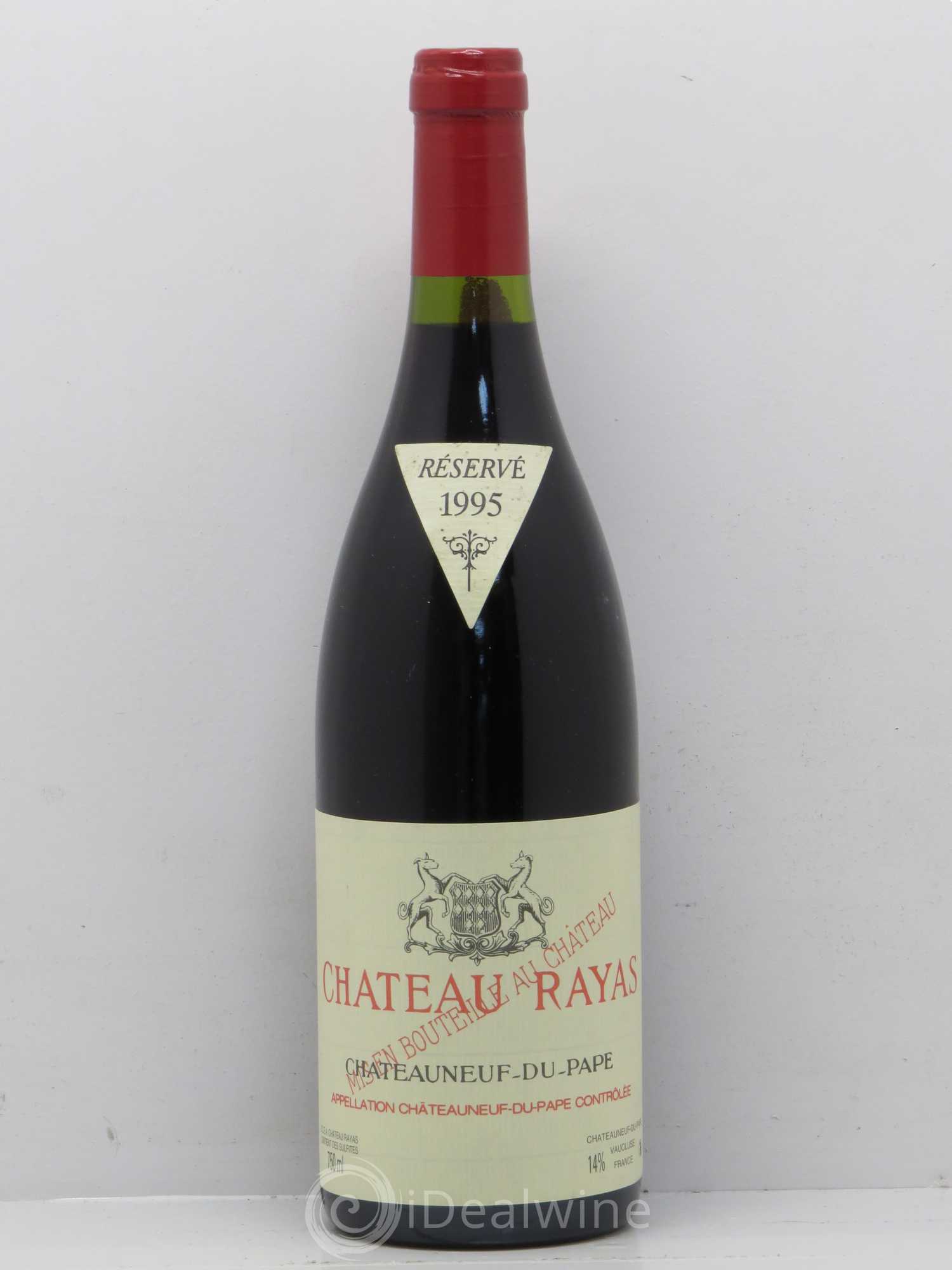 Châteauneuf-du-Pape Château Rayas Emmanuel Reynaud 1995 - Lot de 1 bouteille - 0