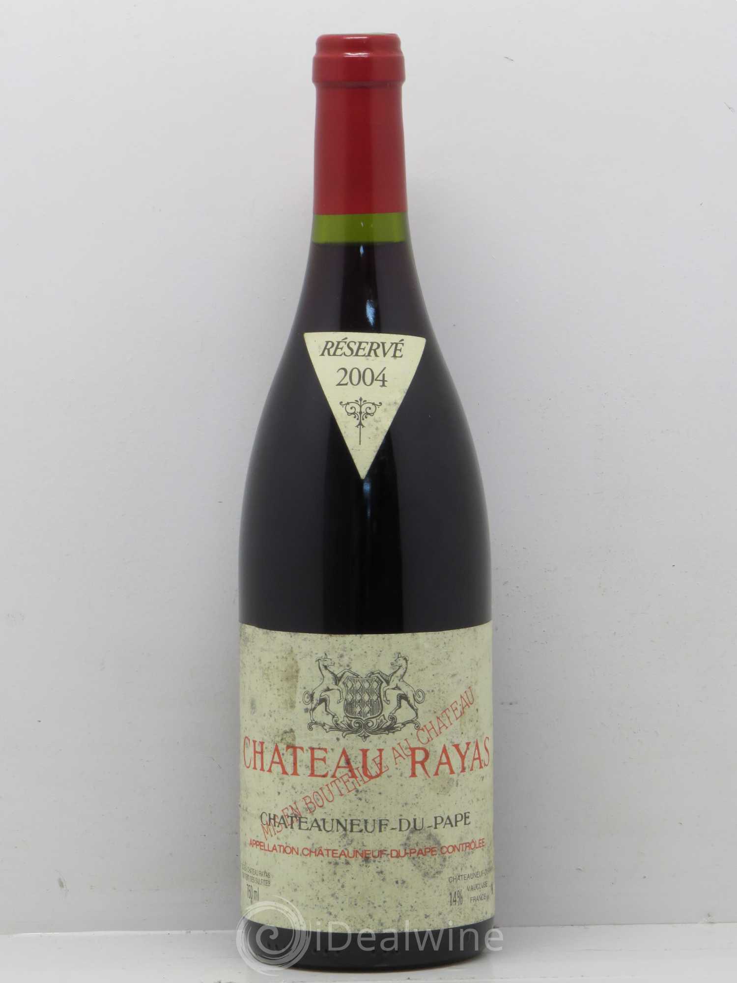 Châteauneuf-du-Pape Château Rayas Emmanuel Reynaud 2004 - Lot de 1 bouteille - 0