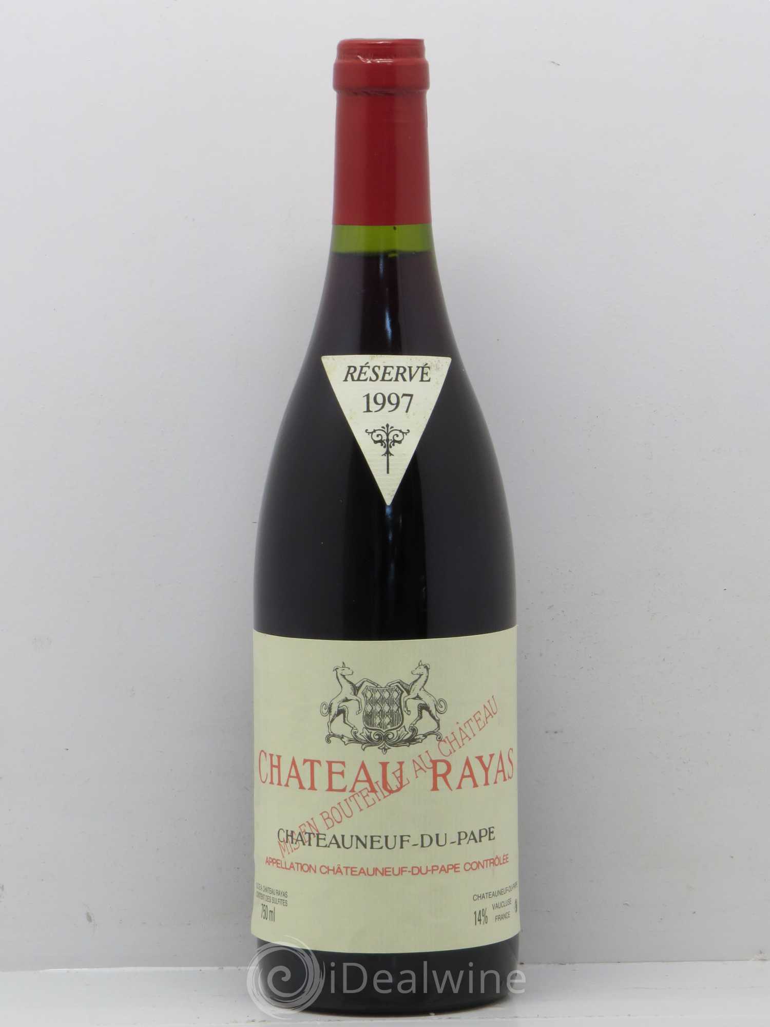 Châteauneuf-du-Pape Château Rayas Emmanuel Reynaud 1997 - Lot de 1 bouteille - 0