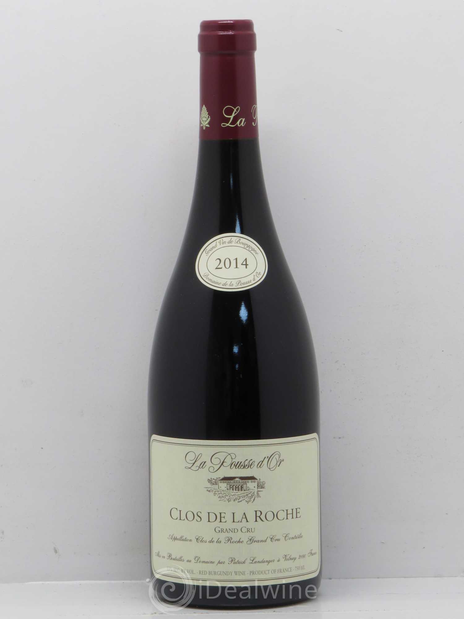 Clos de la Roche Grand Cru La Pousse d'Or (Domaine de) 2014 - Lot de 1 bouteille - 0