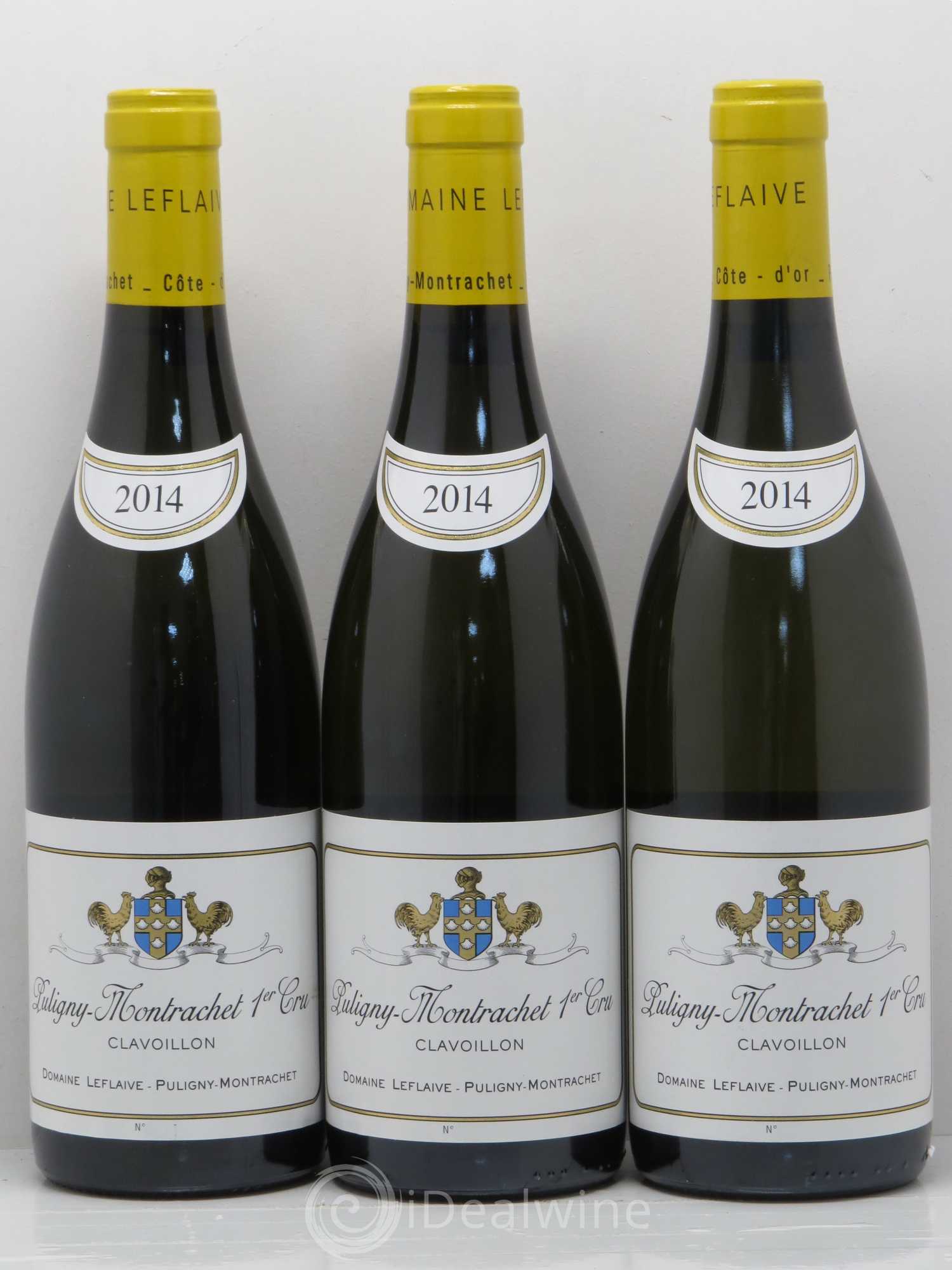 Puligny-Montrachet 1er Cru Clavoillon Leflaive (Domaine) 2014 - Lot de 3 bouteilles - 0