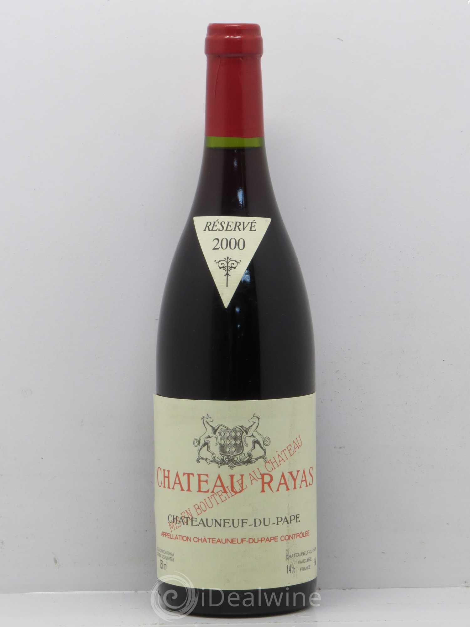 Châteauneuf-du-Pape Château Rayas Emmanuel Reynaud 2000 - Lot de 1 bouteille - 0