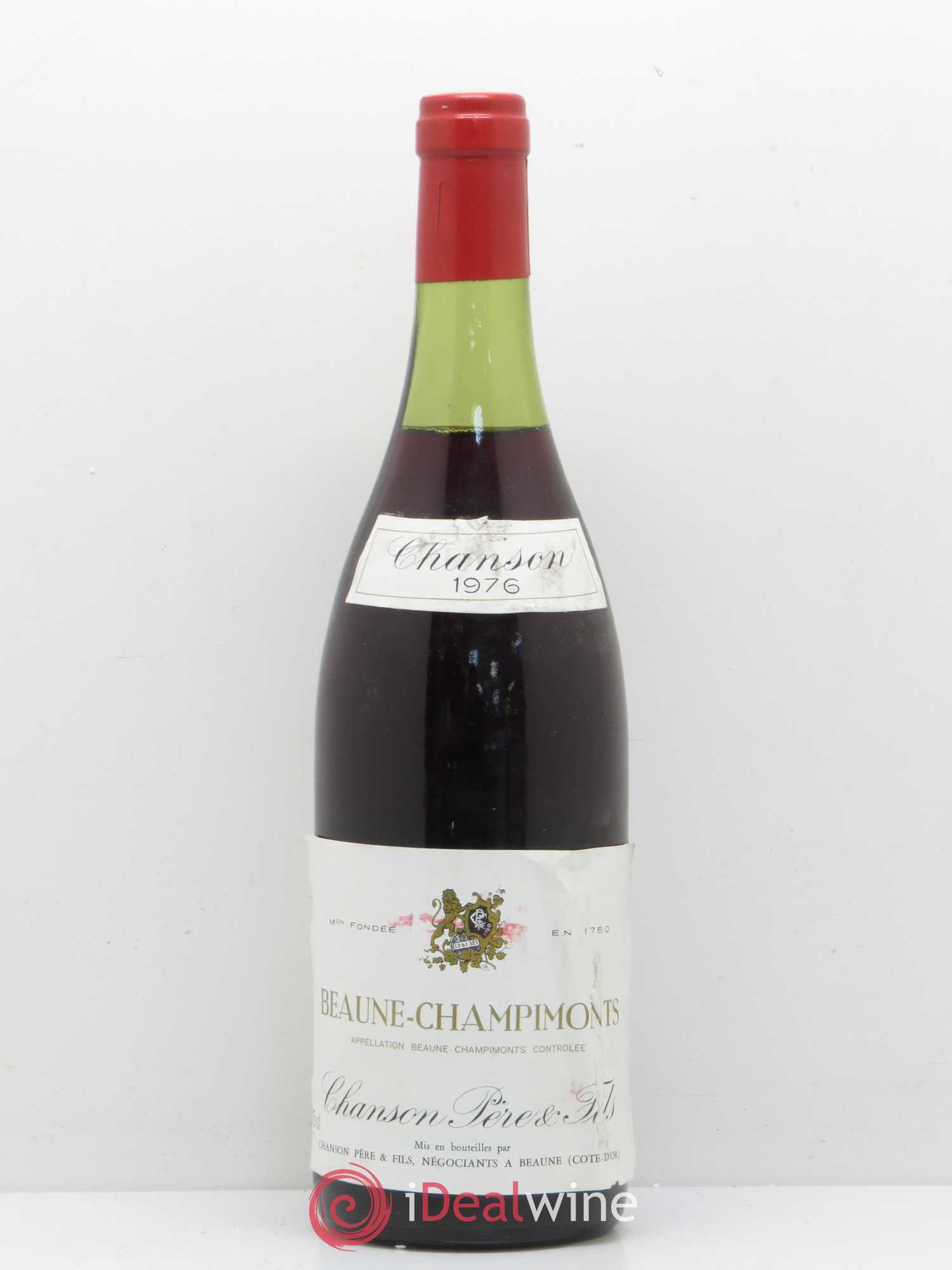 Beaune 1er Cru Champimonts Domaine Chanson 1976 - Posten von 1 Flasche - 0