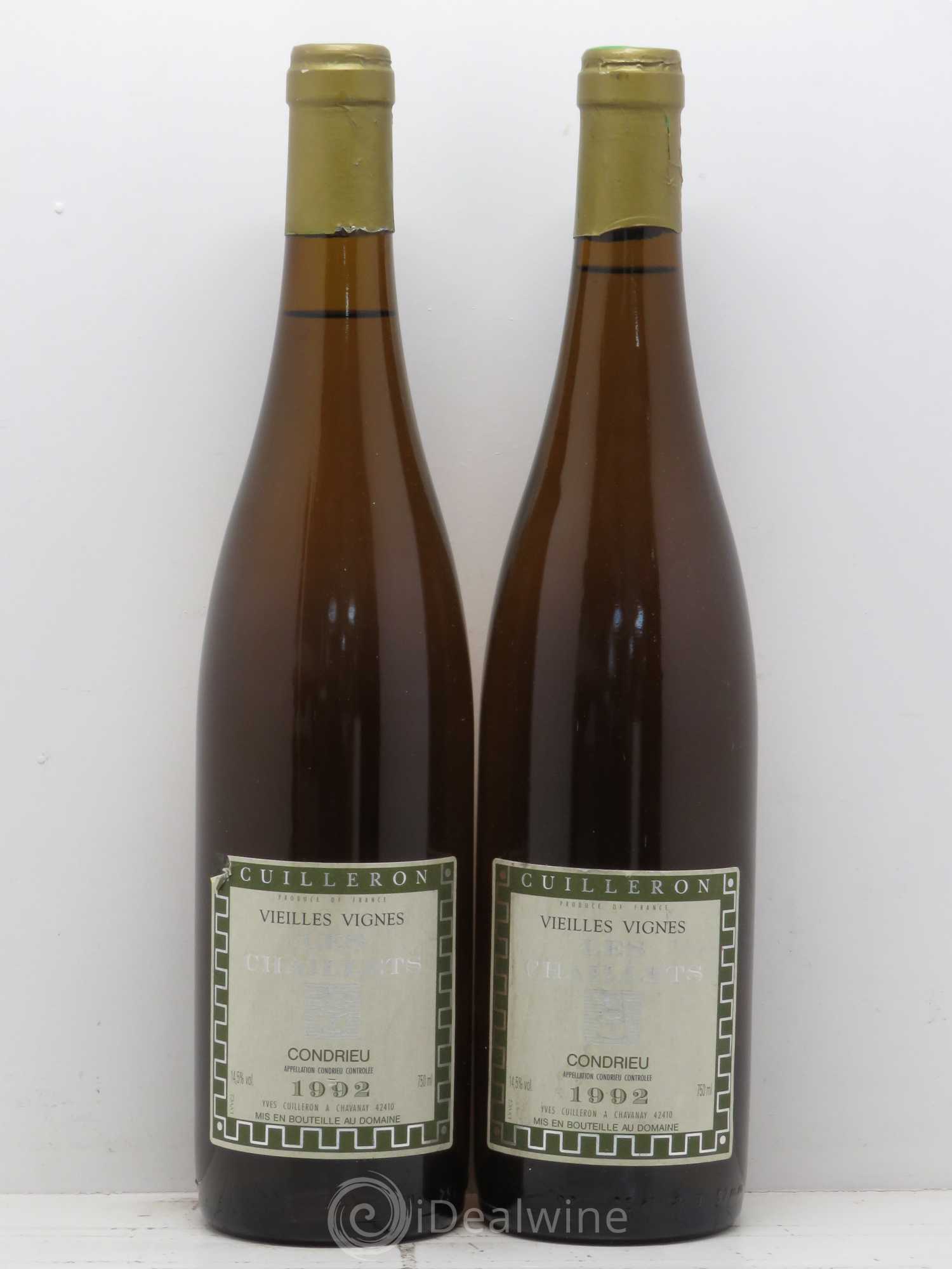 Condrieu Les Chaillets Yves Cuilleron (Domaine) 1992 - Lot de 2 bouteilles - 0