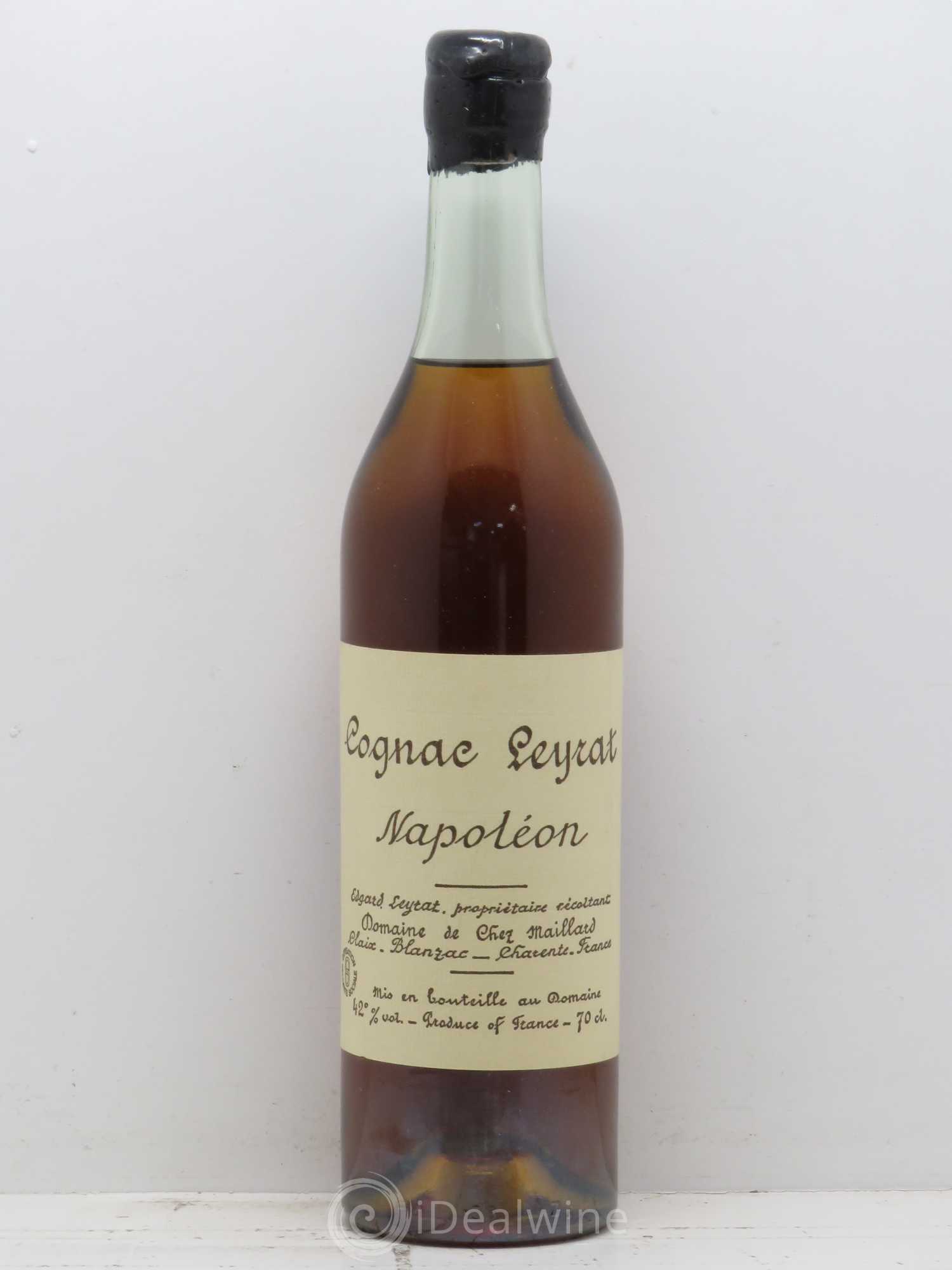 Cognac Leyrat Napoléon Maillard - Posten von 1 Flasche - 0