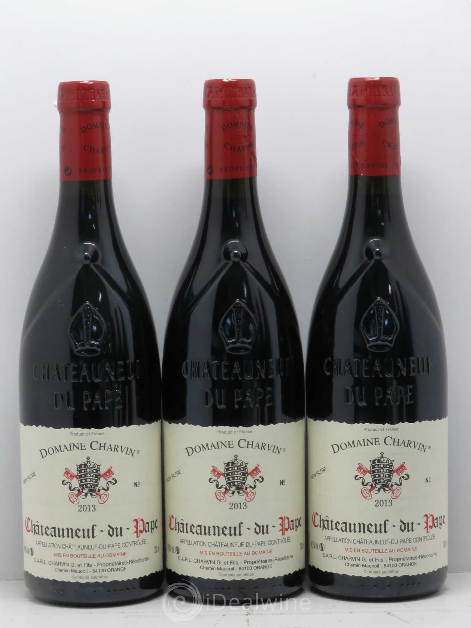 Châteauneuf-du-Pape Charvin (Domaine) 2013 - Lot de 6 bouteilles - 1