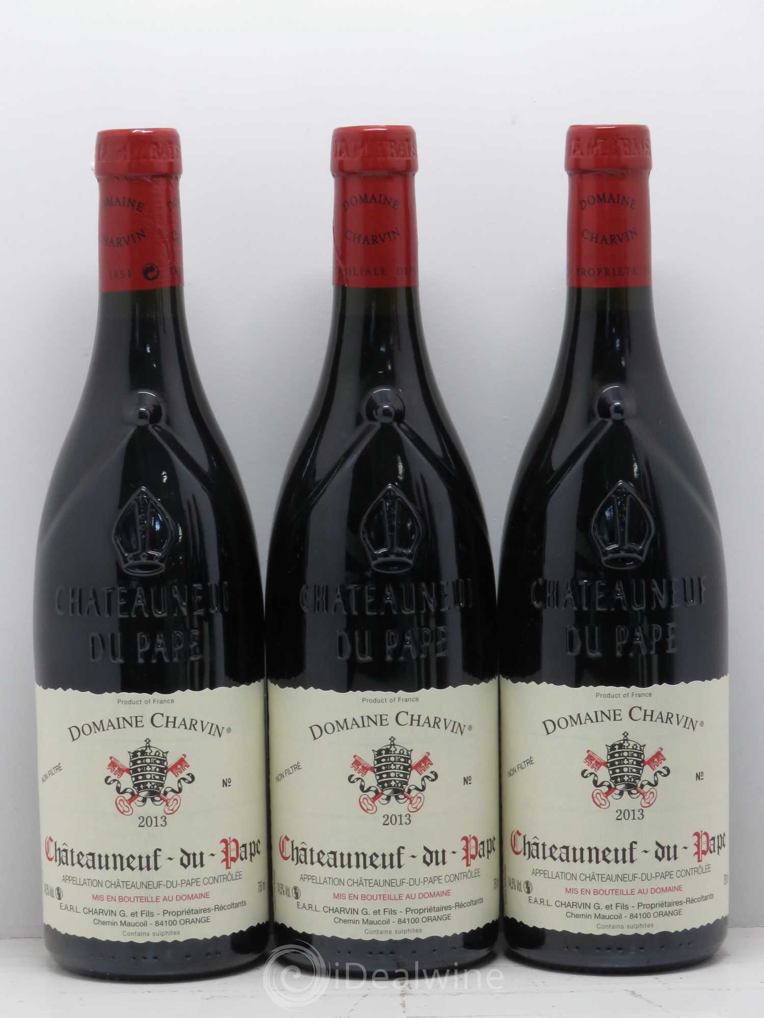 Châteauneuf-du-Pape Charvin (Domaine) 2013 - Lot de 6 bouteilles - 2