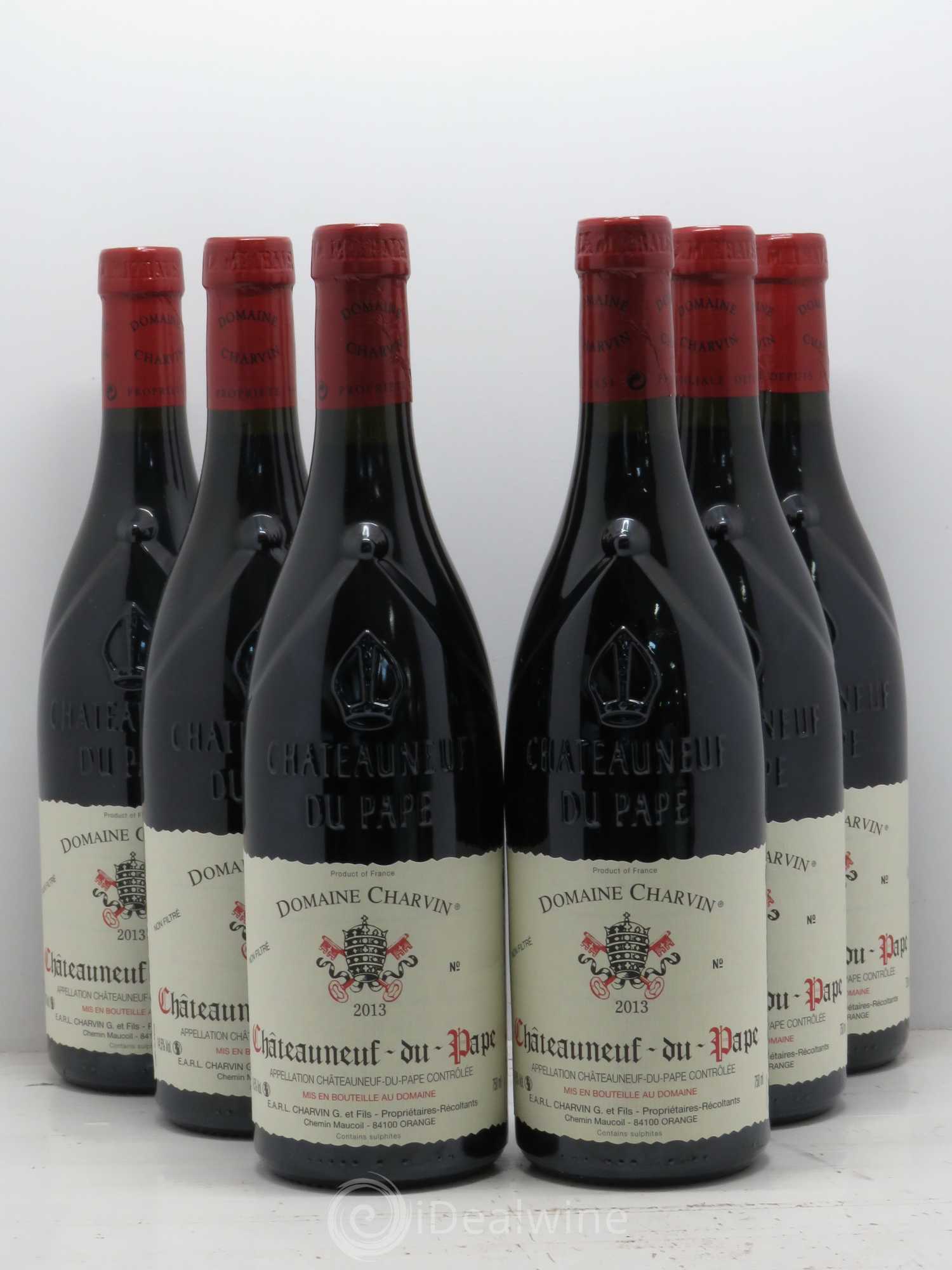 Châteauneuf-du-Pape Charvin (Domaine) 2013 - Lot de 6 bouteilles - 0
