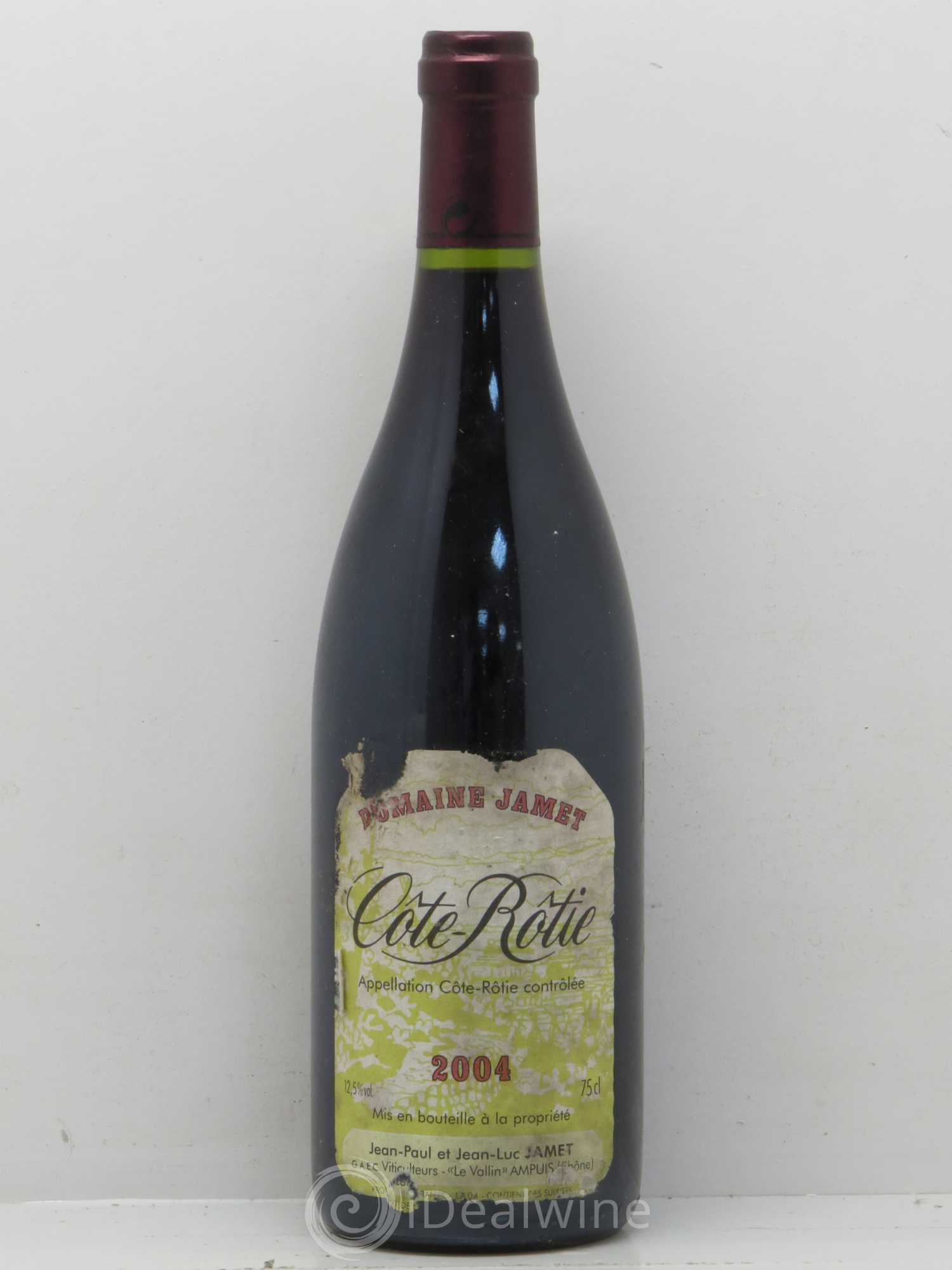 Côte-Rôtie Jamet (Domaine) 2004 - Lot de 1 bouteille - 0