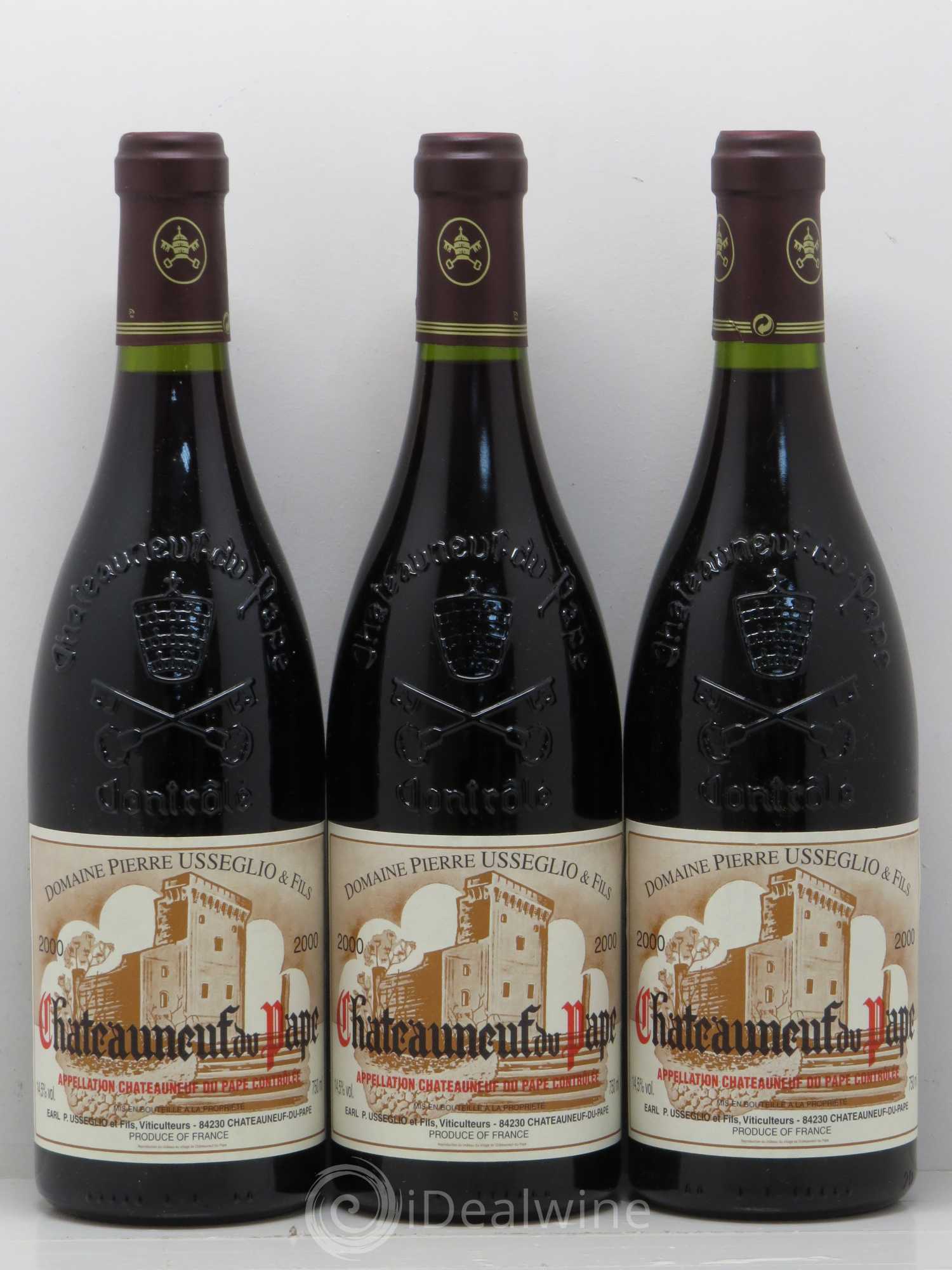 Châteauneuf-du-Pape Tradition Pierre Usseglio & Fils 2000 - Lot de 6 bouteilles - 2