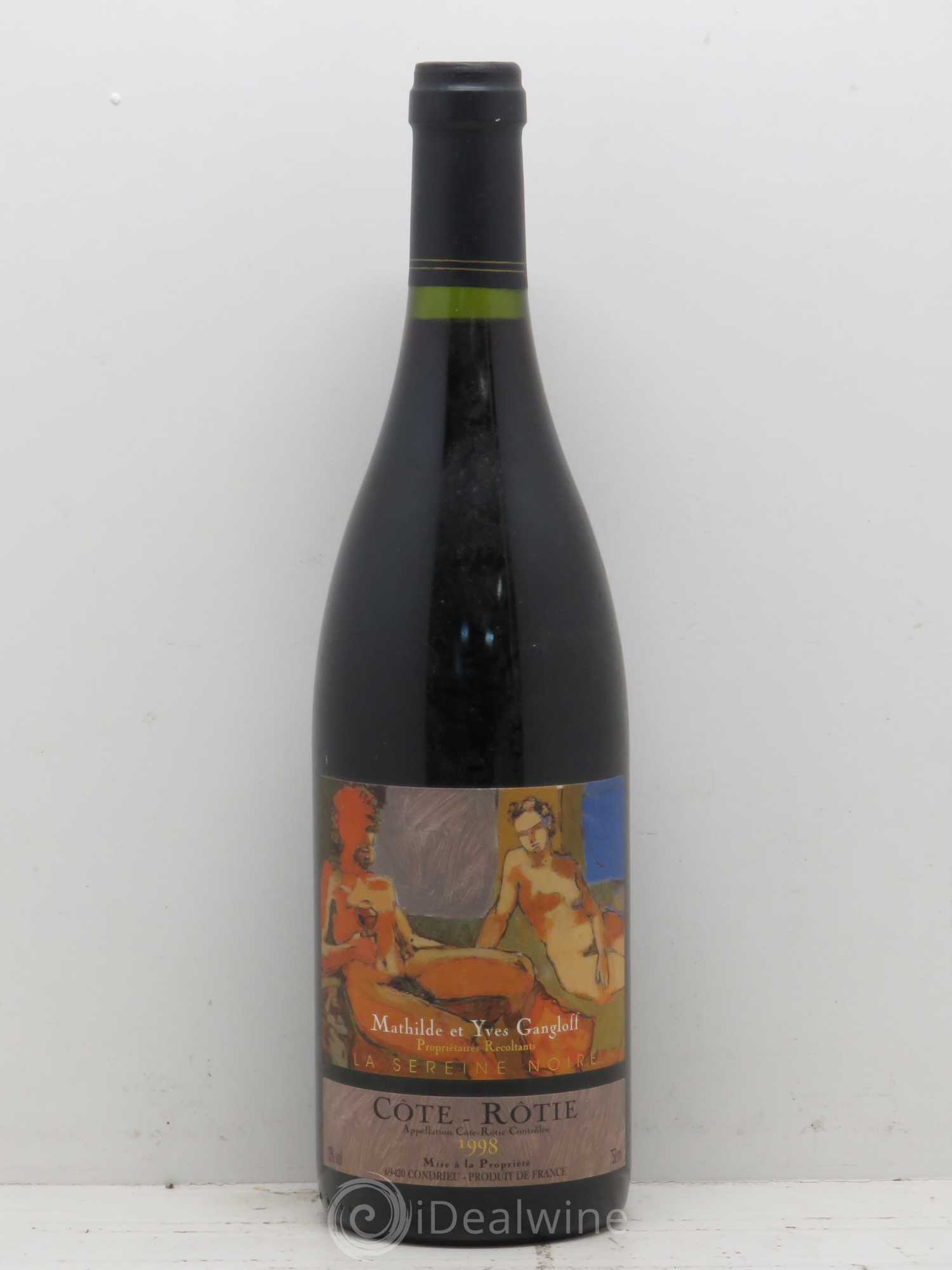 Côte-Rôtie La Sereine Noire Gangloff (Domaine) 1998 - Lot de 1 bouteille - 0