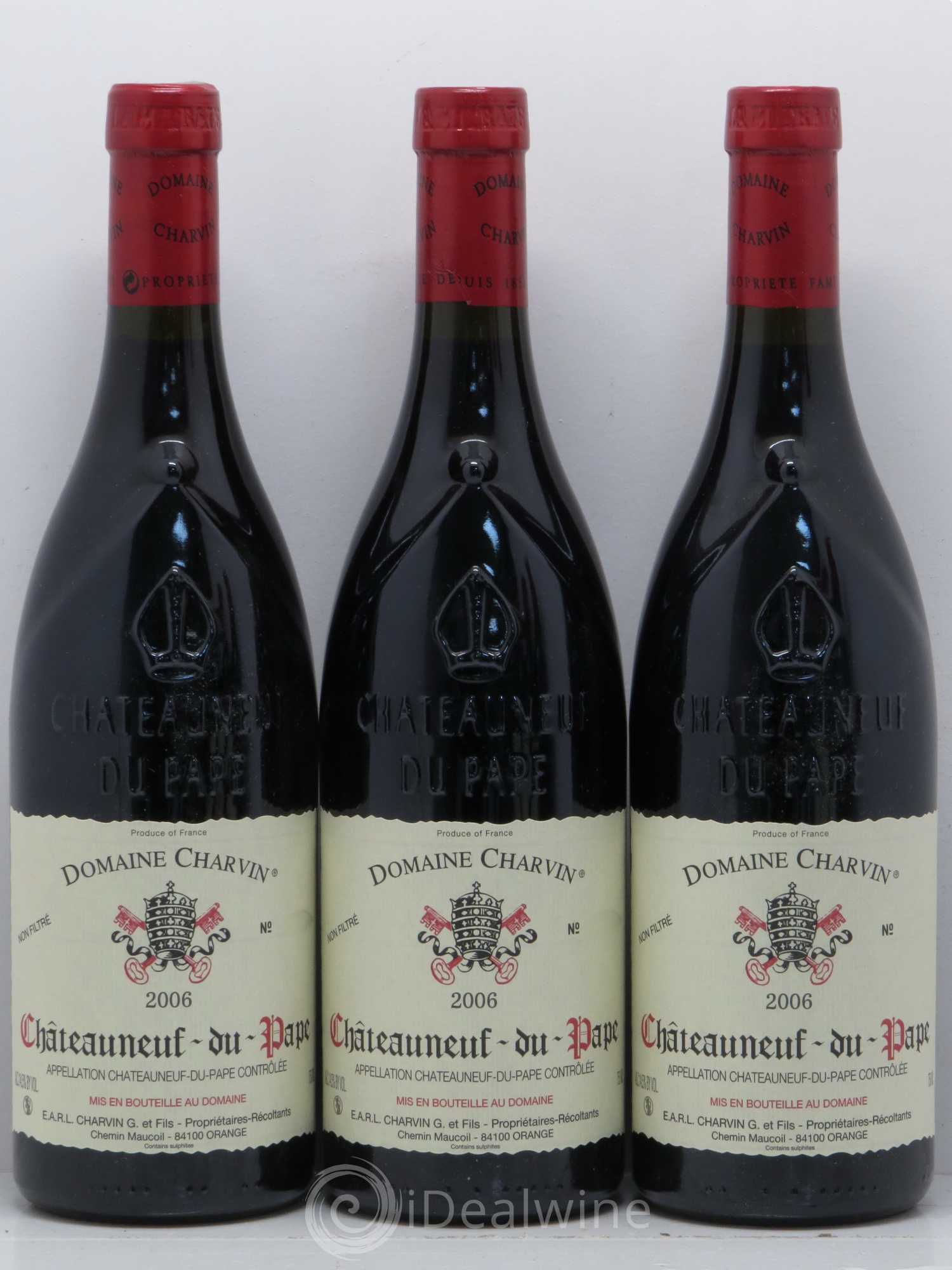Châteauneuf-du-Pape Charvin (Domaine) 2006 - Lot de 6 bouteilles - 2