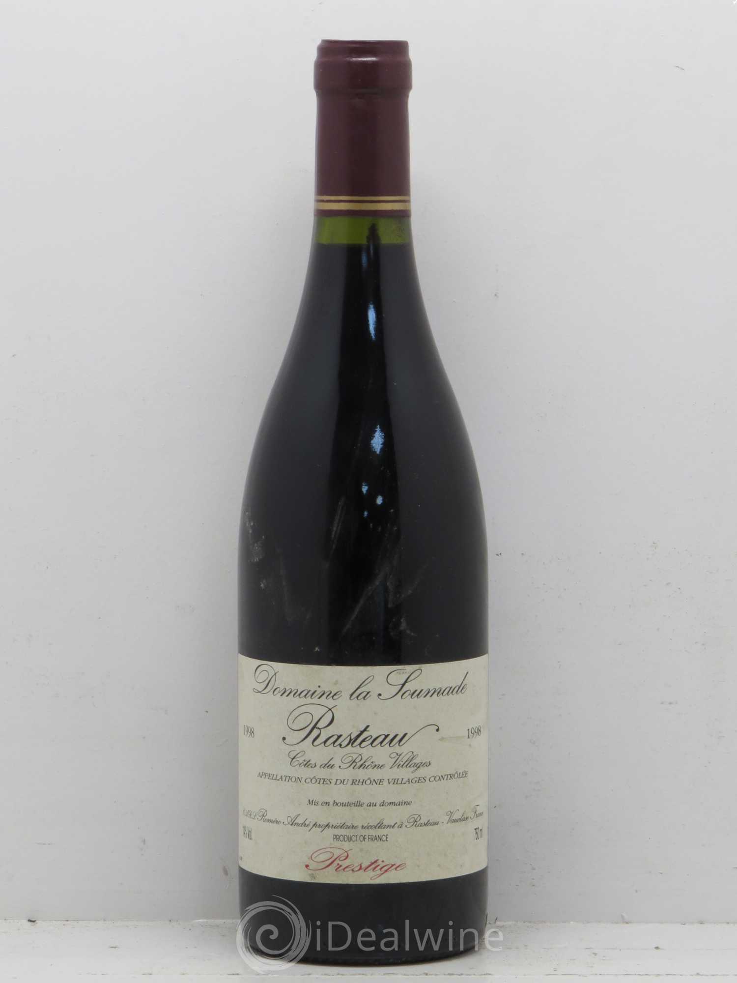 Rasteau La Soumade (Domaine) 1998 - Lot de 1 bouteille - 0