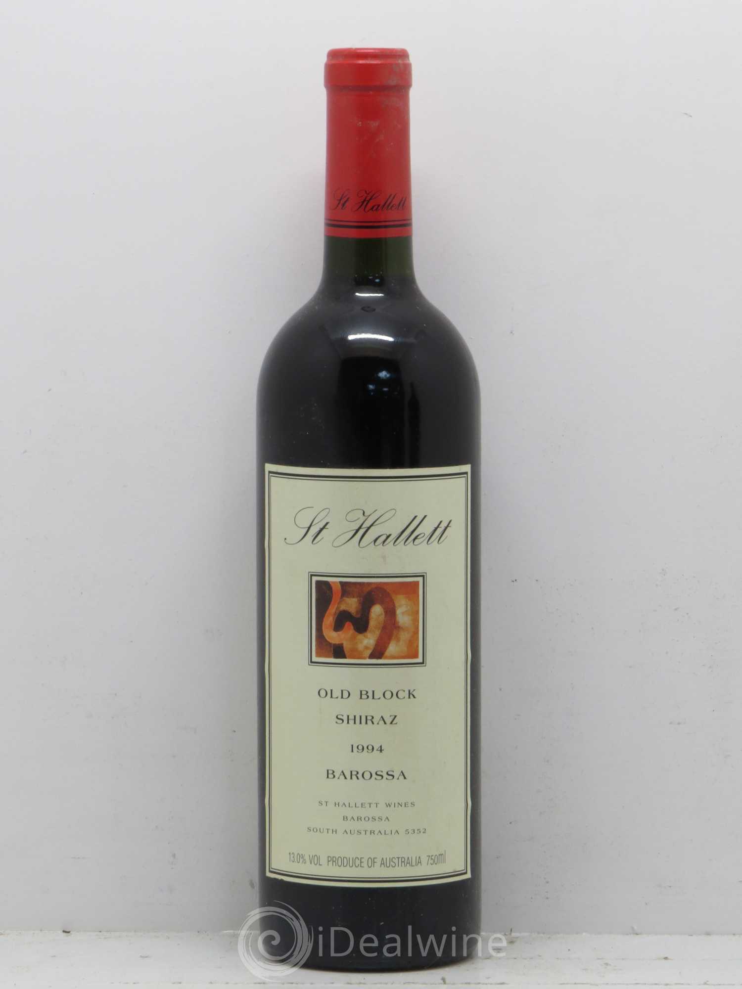Australie Barossa Valley St Hallett Old Block Shiraz 1994 - Posten von 1 Flasche - 0