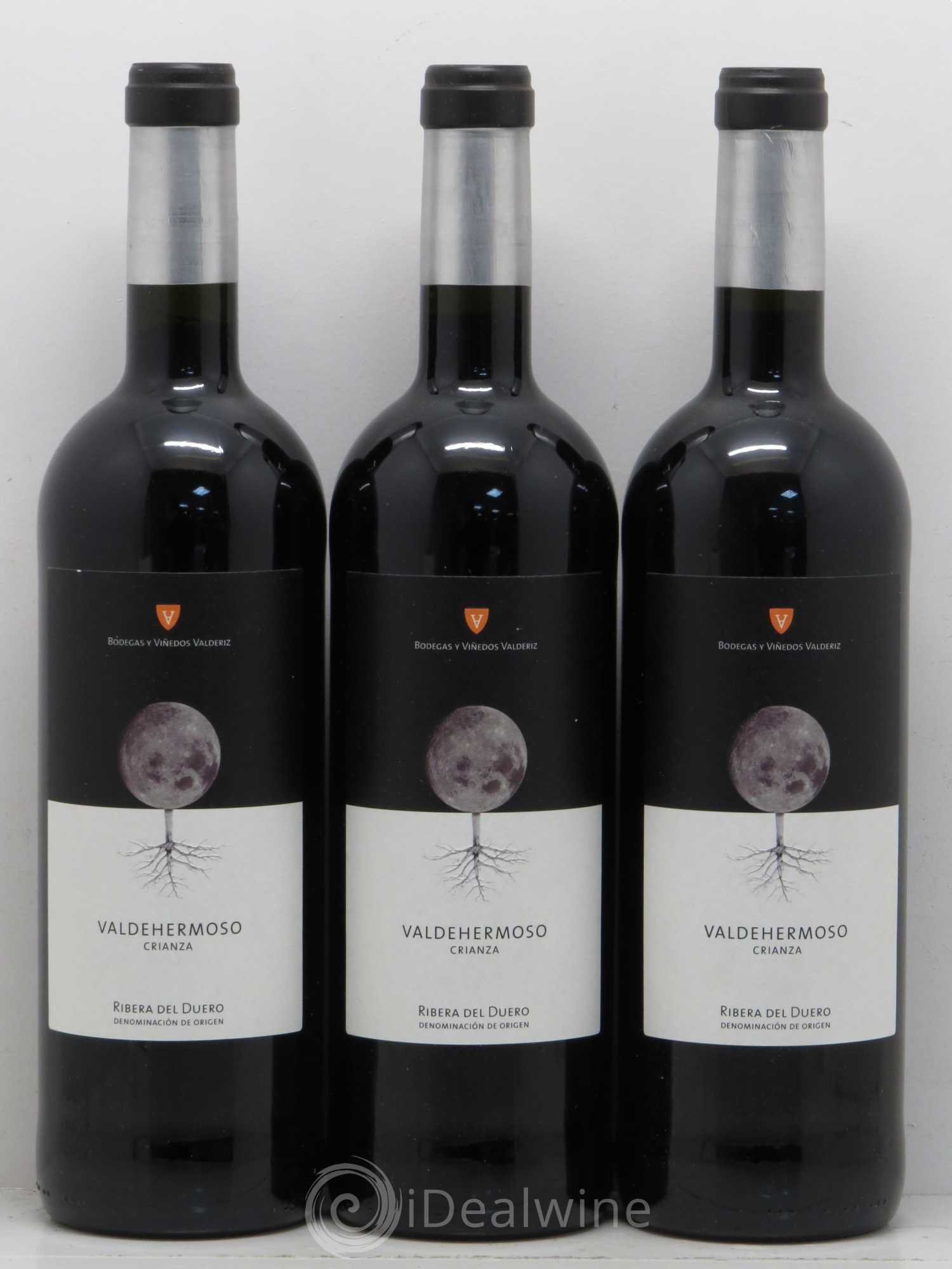 Ribera Del Duero DO Bodegas Valdehermoso Crianza 2012 - Lot de 3 bouteilles - 0