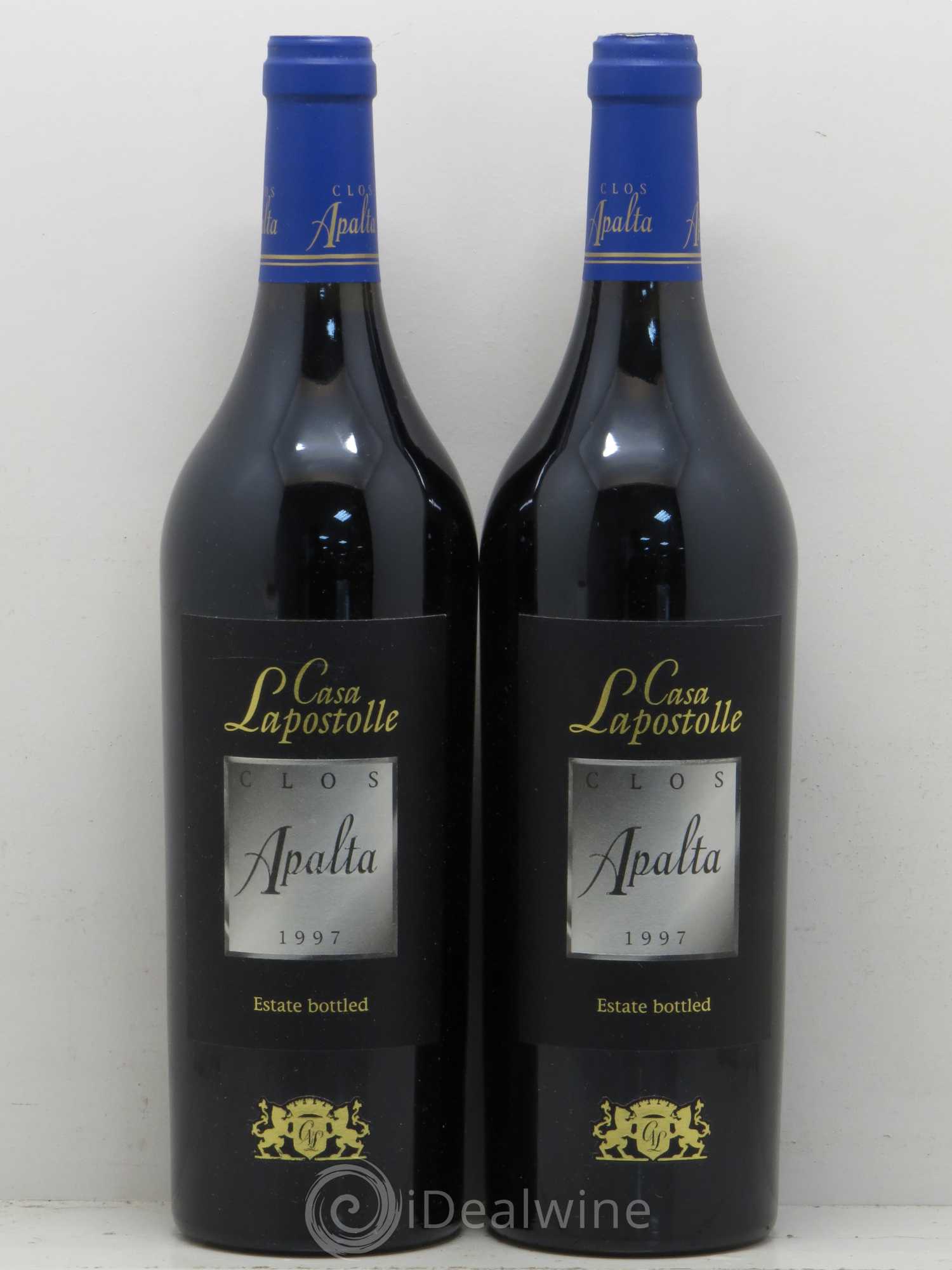 Chili Rapel Valley Casa Lapostolle Clos Apalta 1997 - Posten von 2 Flaschen - 0