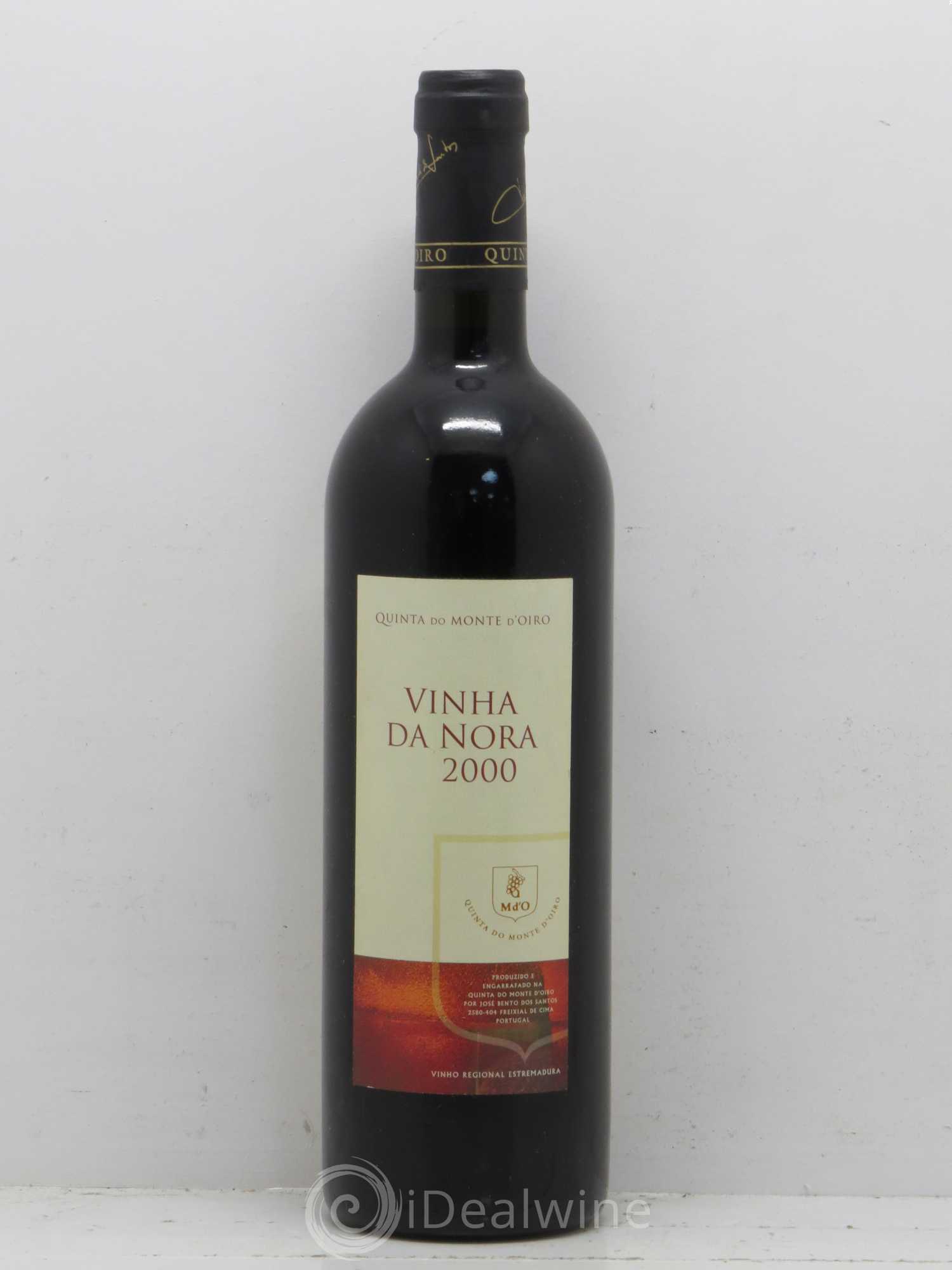 Portugal Lisbonne Quinta do Monte d'Oiro Vinha da Nora 2000 - Posten von 1 Flasche - 0