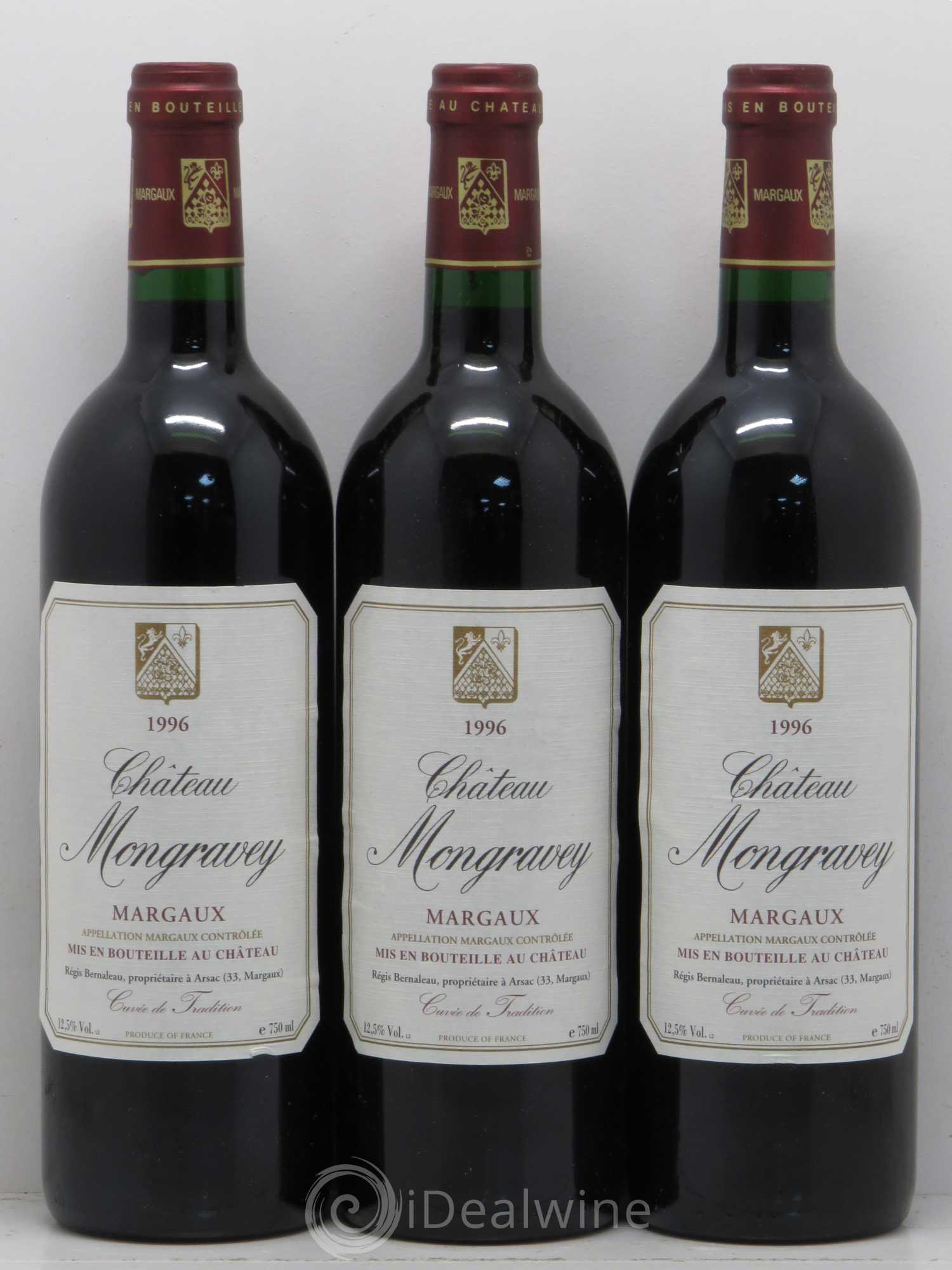 Bordeaux Château Montgravey Cru Bourgeois Margaux 1996 - Posten von 12 Flaschen - 3