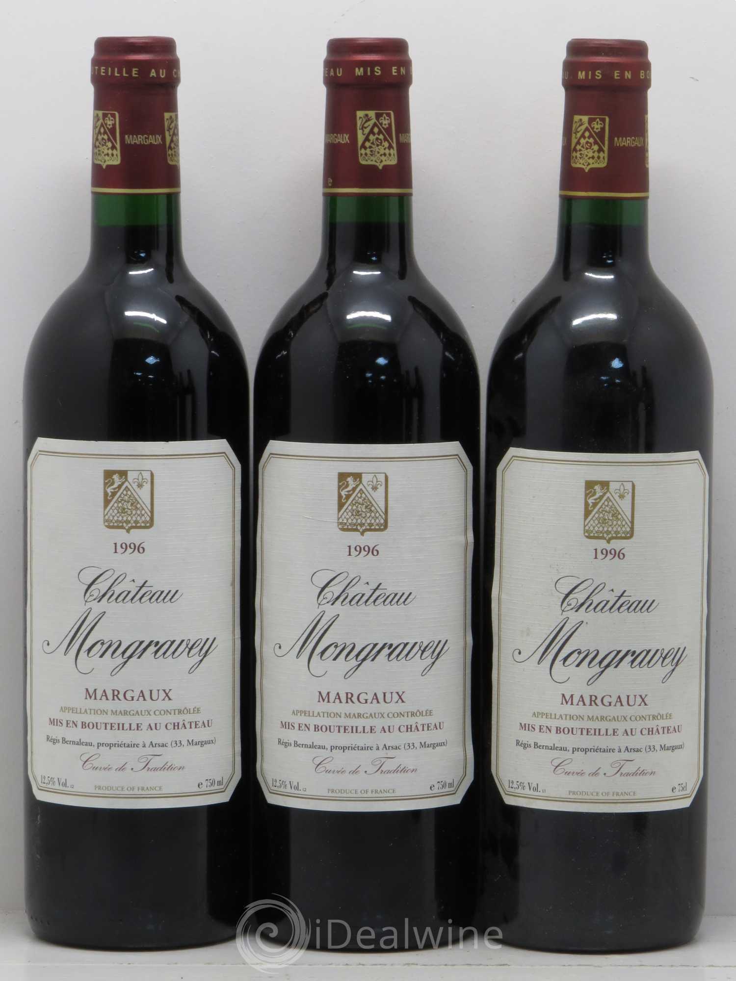 Bordeaux Château Montgravey Cru Bourgeois Margaux 1996 - Posten von 12 Flaschen - 4