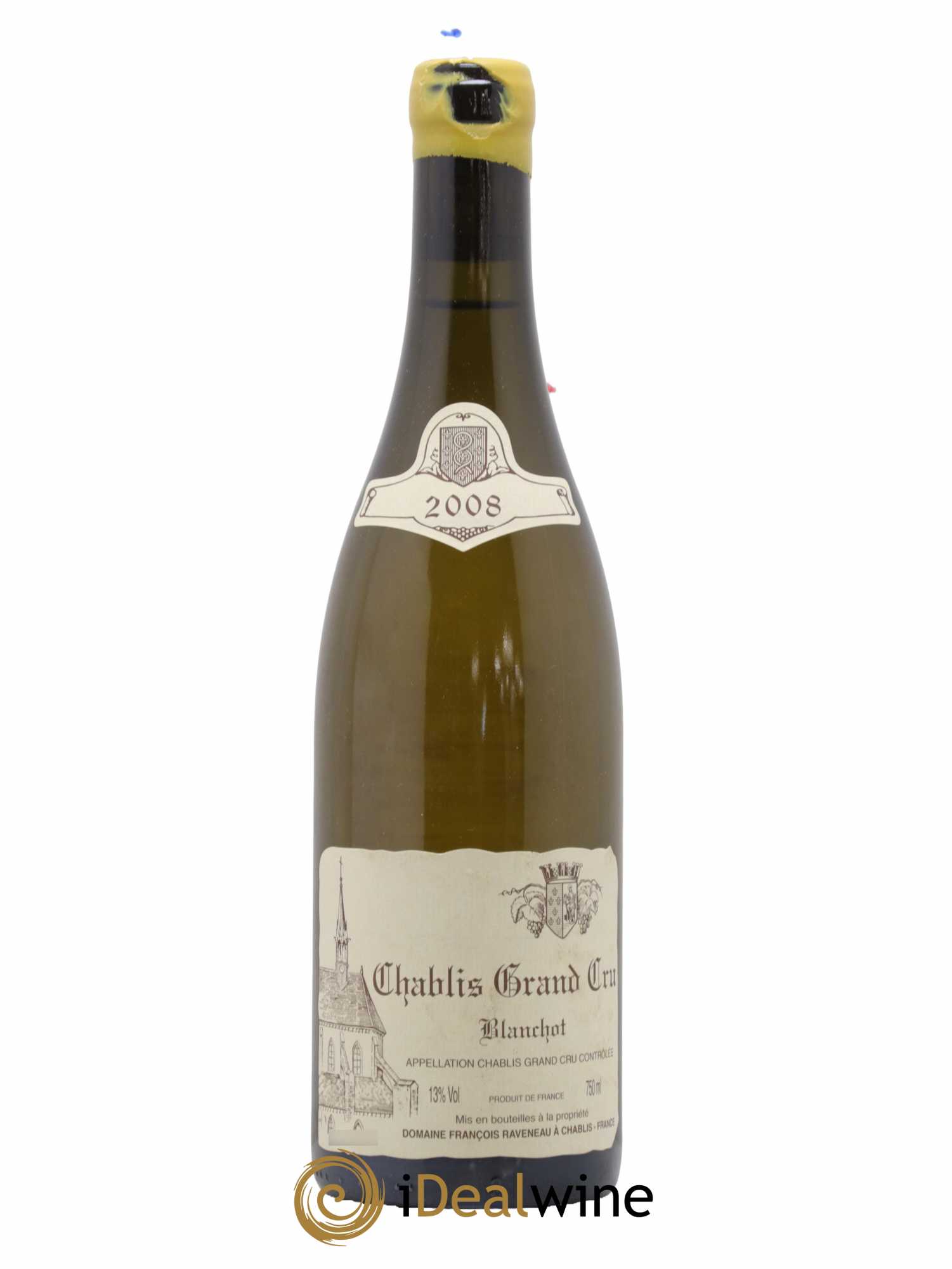Chablis Grand Cru Blanchot Raveneau (Domaine) 2008 - Lot de 1 bouteille - 0