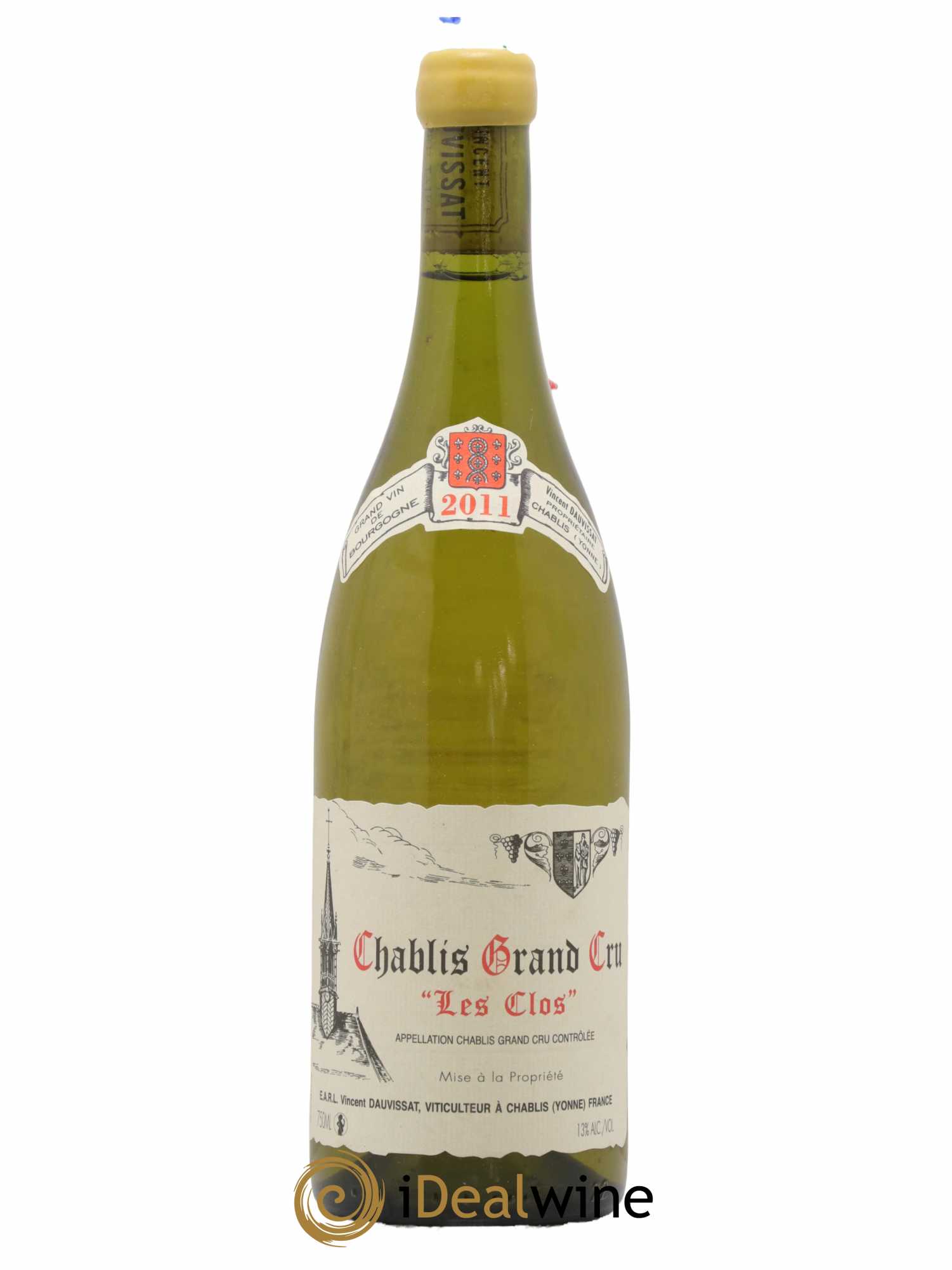 Chablis Grand Cru Les Clos Vincent Dauvissat (Domaine) 2011 - Lot de 1 bouteille - 0