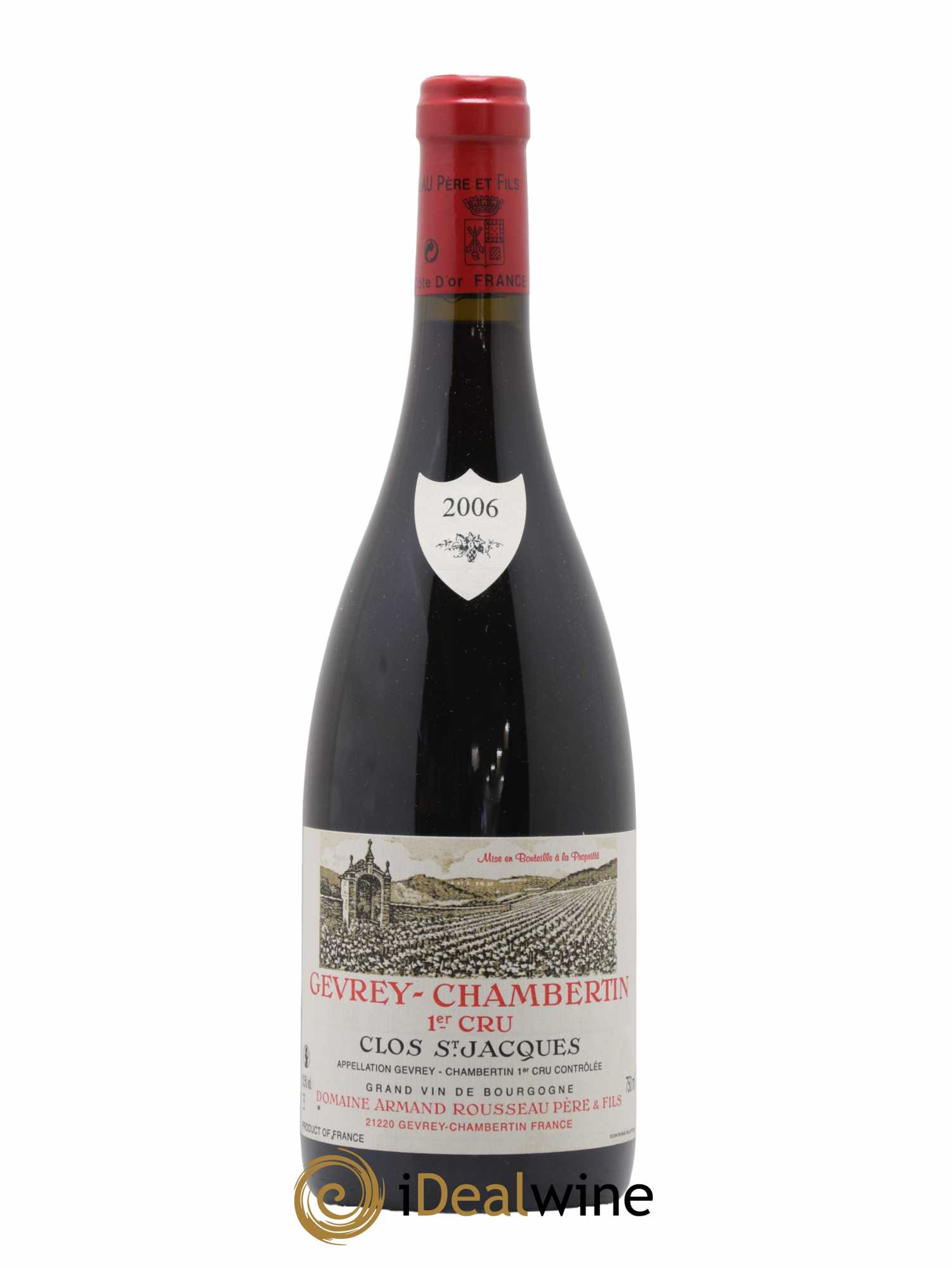 Gevrey-Chambertin 1er Cru Clos Saint-Jacques Armand Rousseau (Domaine) 2006 - Lot de 1 bouteille - 0