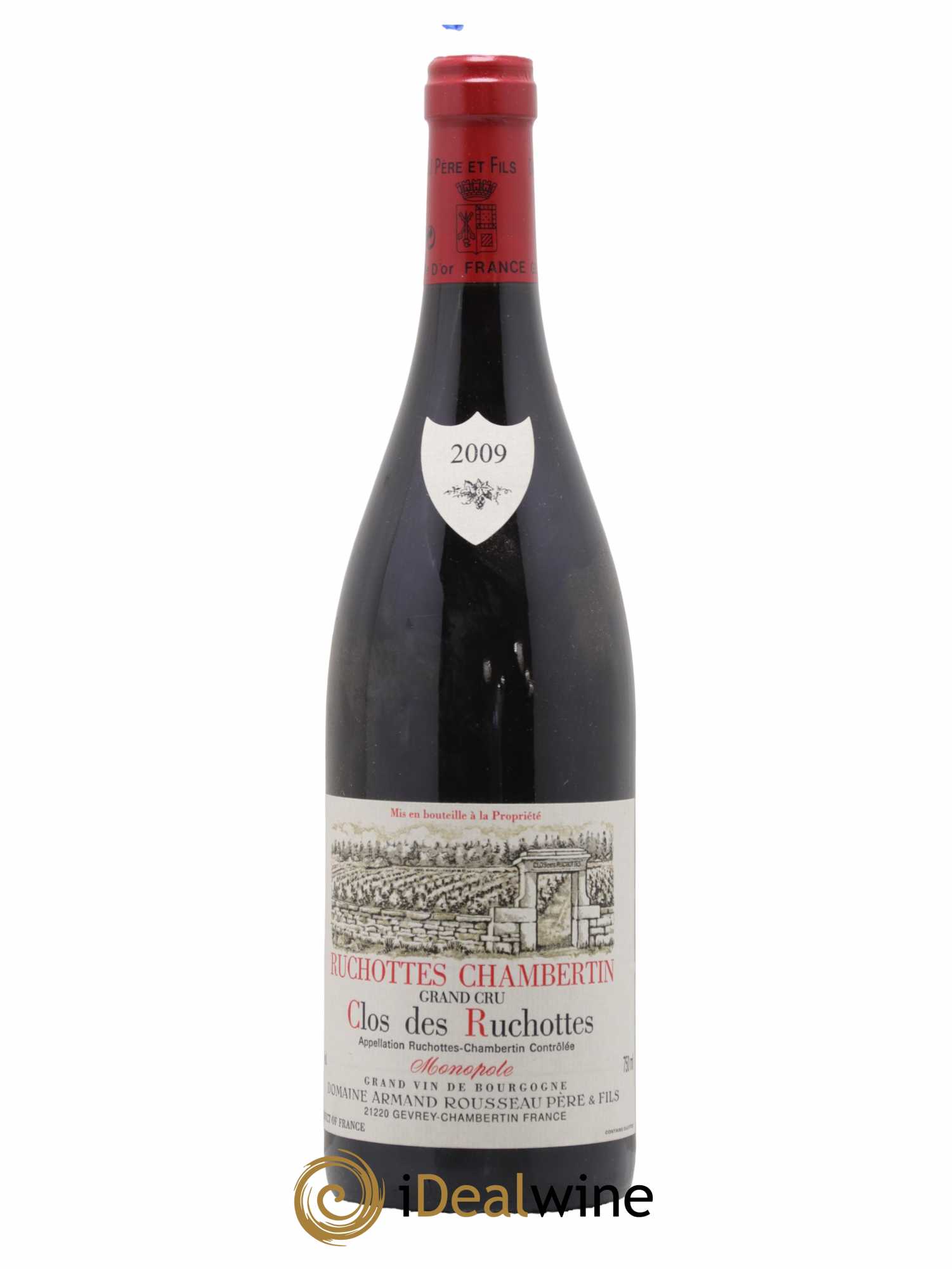Ruchottes-Chambertin Grand Cru Clos des Ruchottes Armand Rousseau (Domaine) 2009 - Lot de 1 bouteille - 0