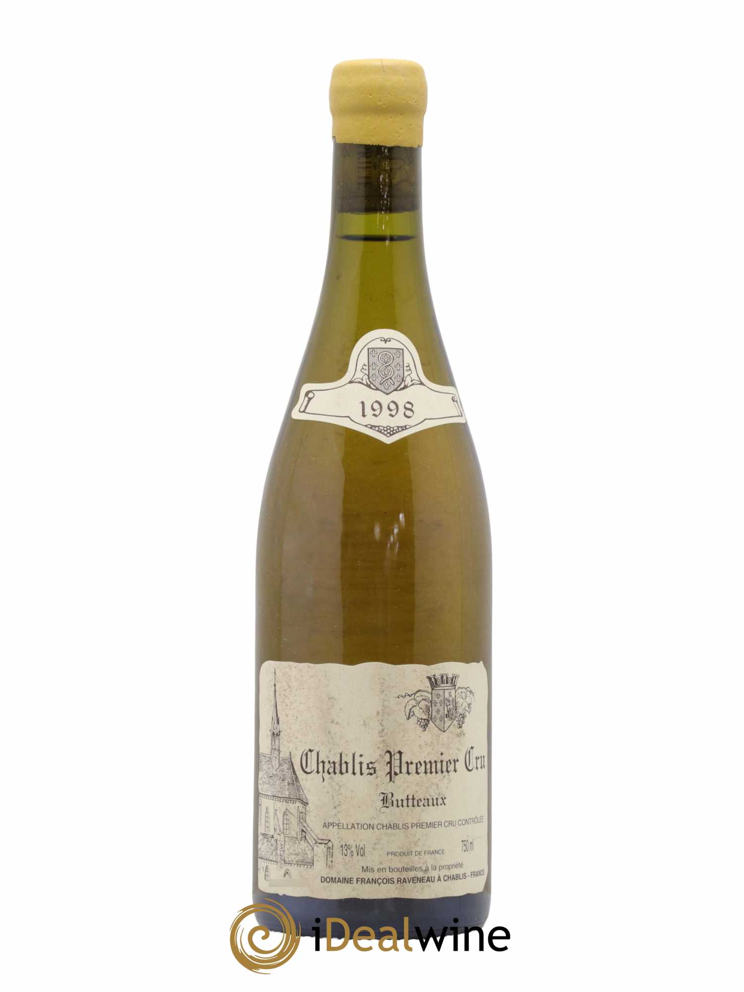Chablis 1er Cru Butteaux Raveneau (Domaine) 1998 - Lot de 1 bouteille - 0