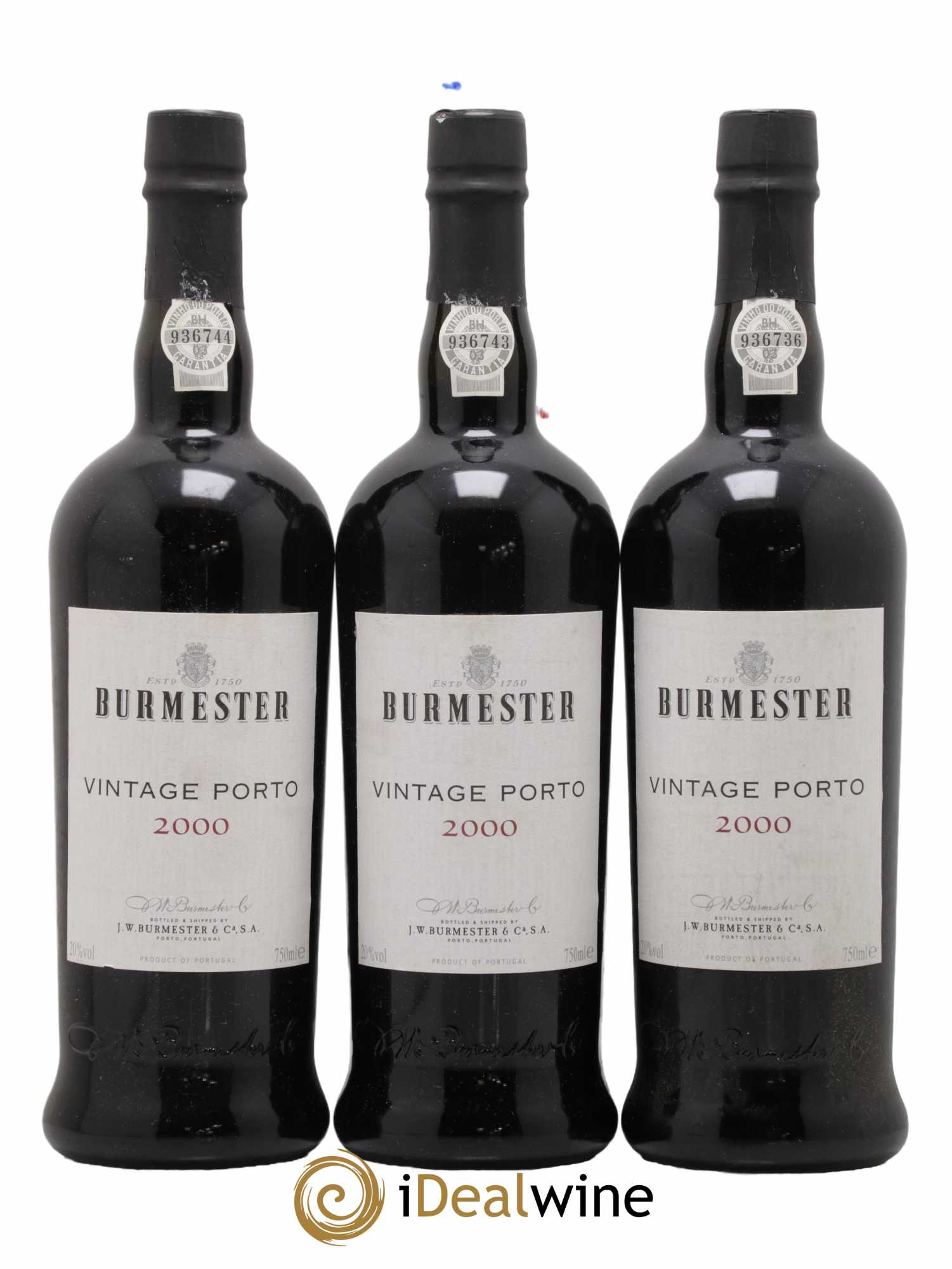 Porto Burmeister 2000 - Lot de 3 bouteilles - 0