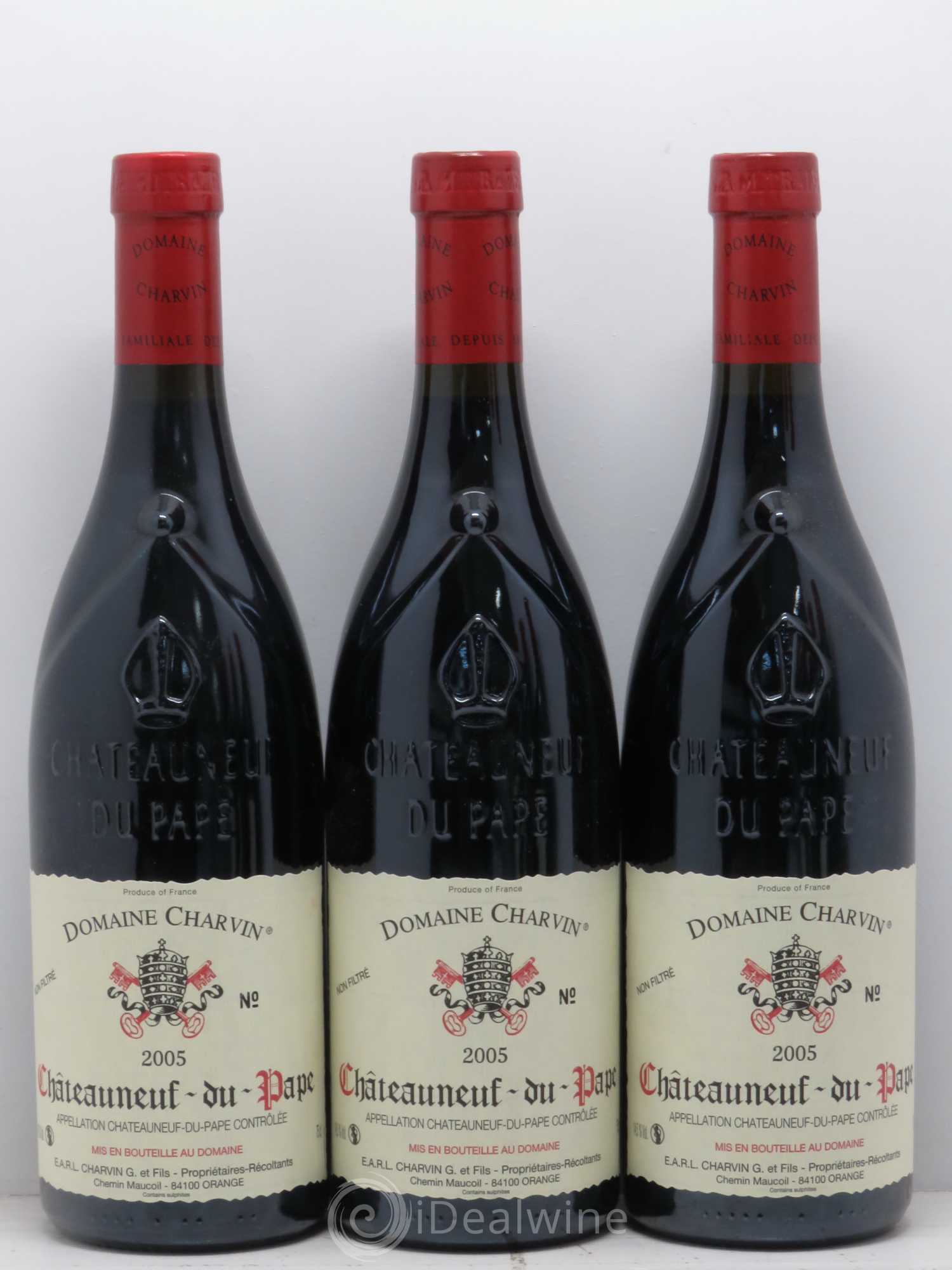 Châteauneuf-du-Pape Charvin (Domaine) 2005 - Lot de 6 bouteilles - 2