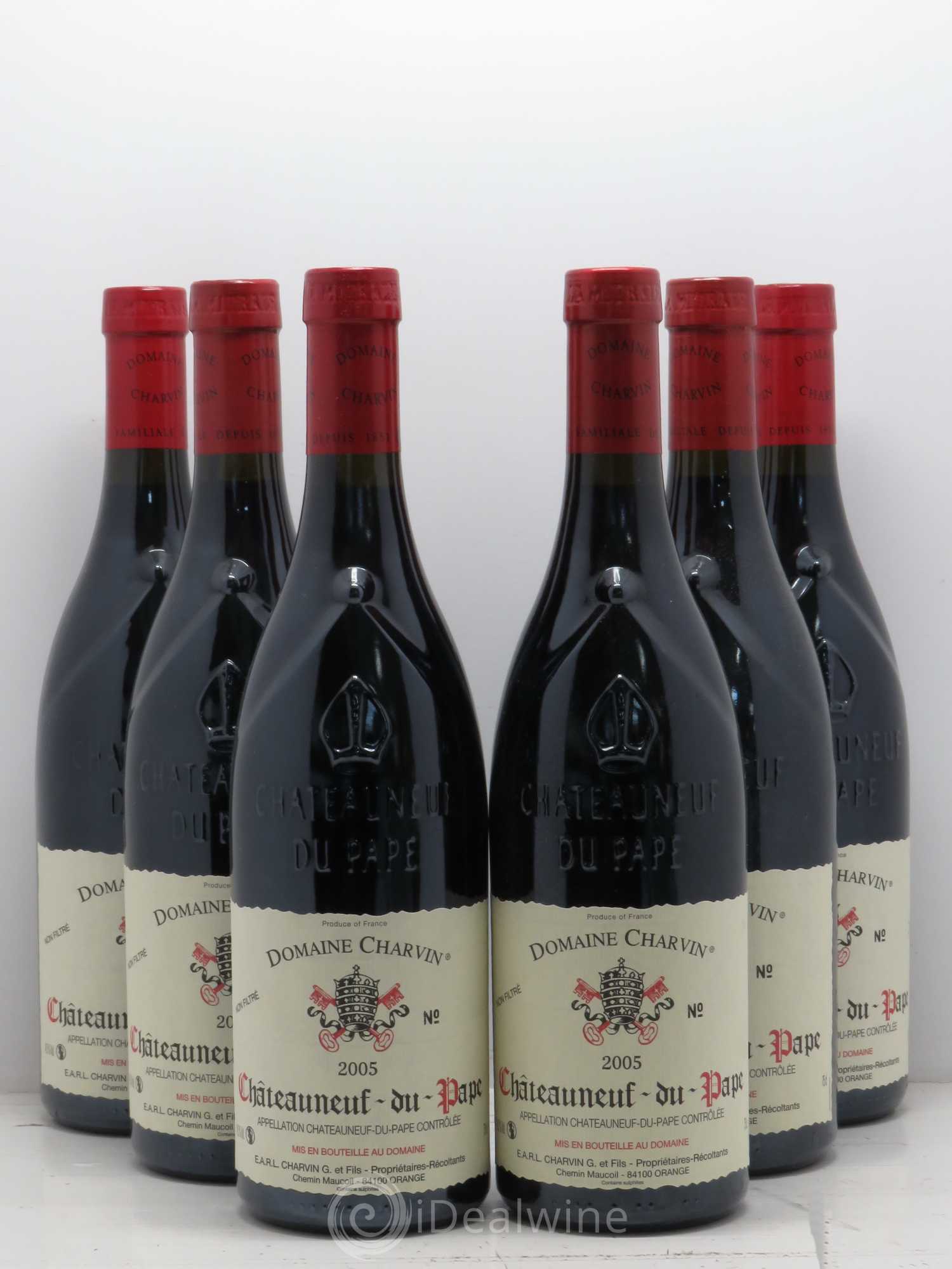 Châteauneuf-du-Pape Charvin (Domaine) 2005 - Lot de 6 bouteilles - 0