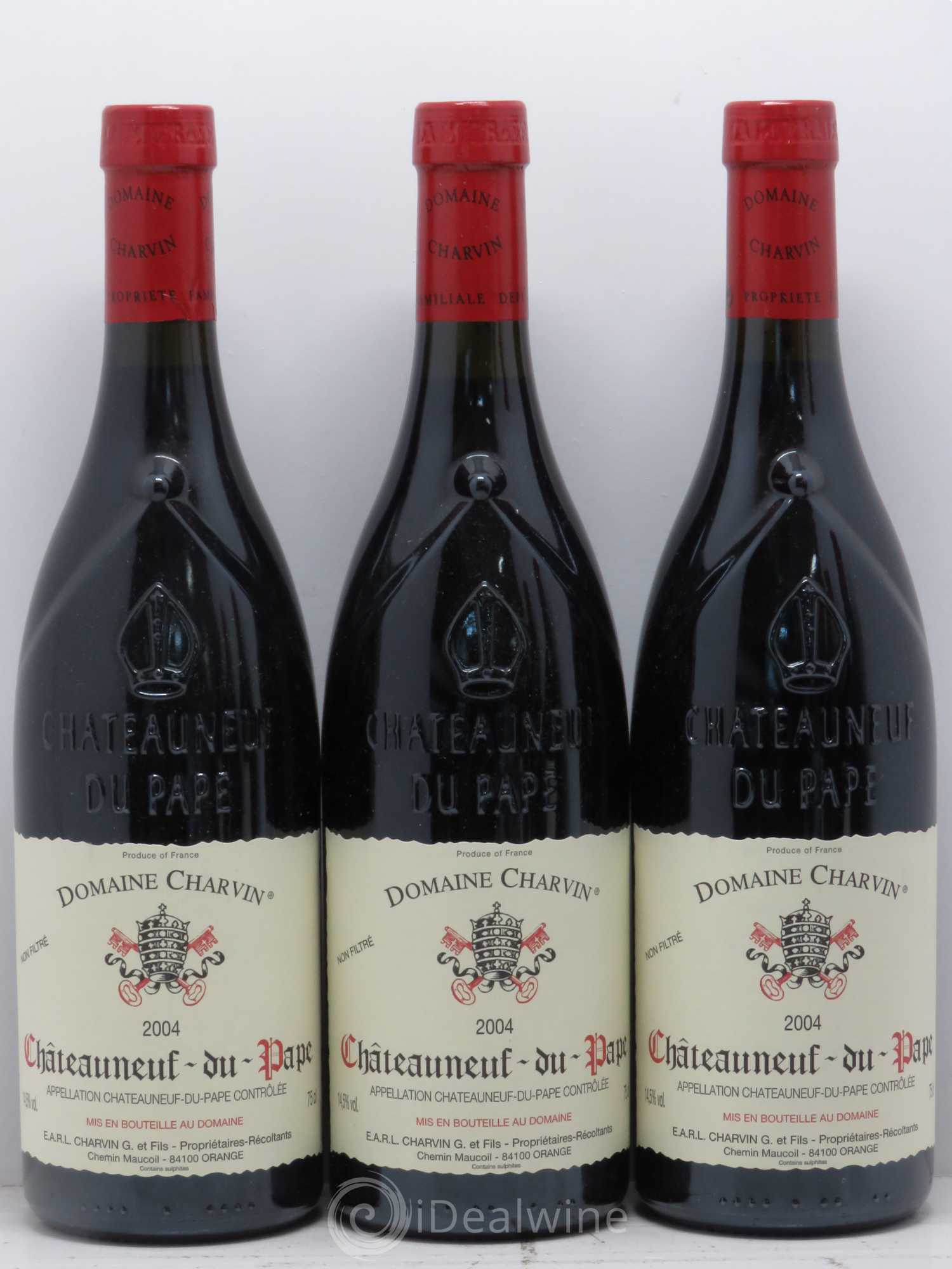 Châteauneuf-du-Pape Charvin (Domaine) 2004 - Lot de 6 bouteilles - 2