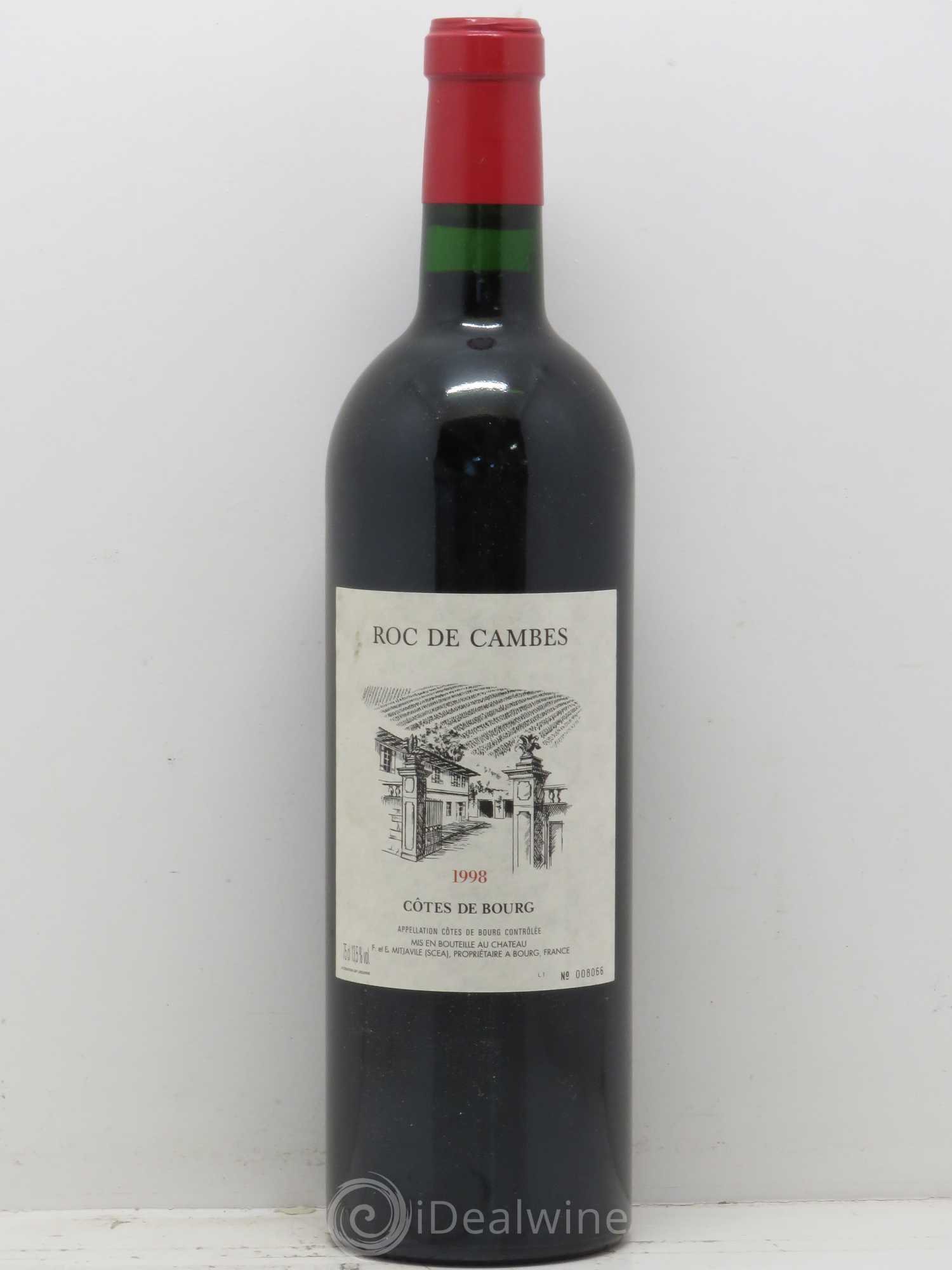 Roc de Cambes 1998 - Posten von 1 Flasche - 0